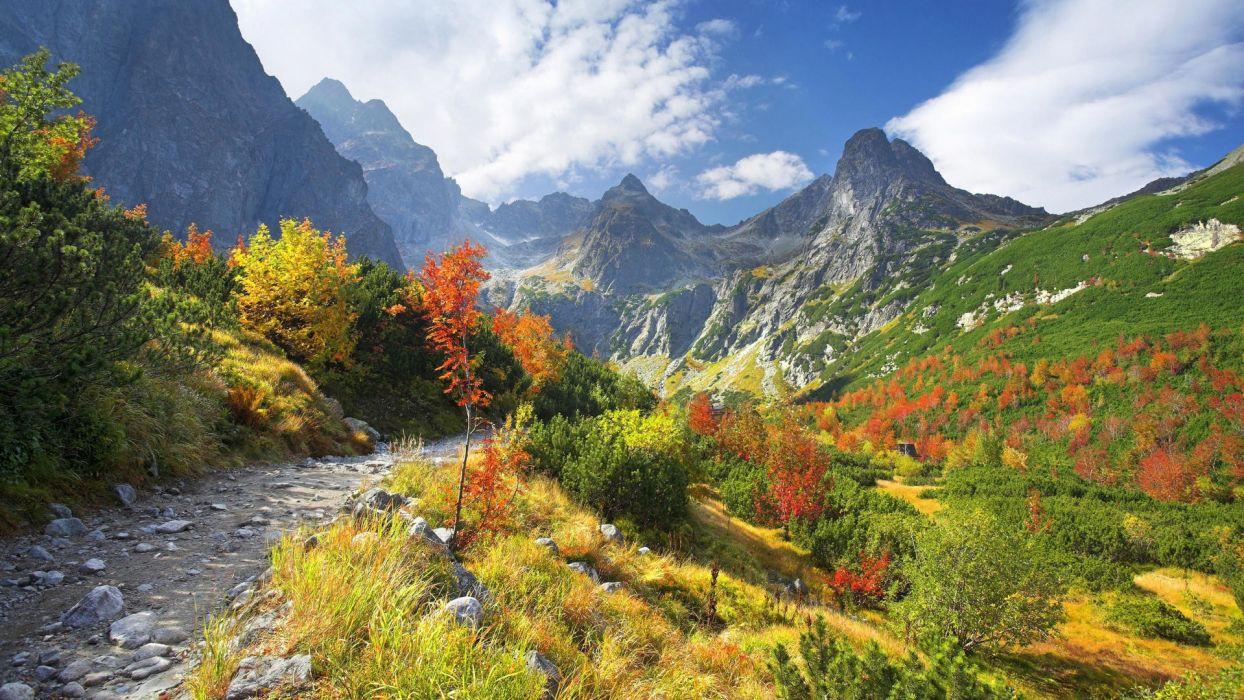 1244x700 Mountains valleys rivers Slovakia wallpaperx1080