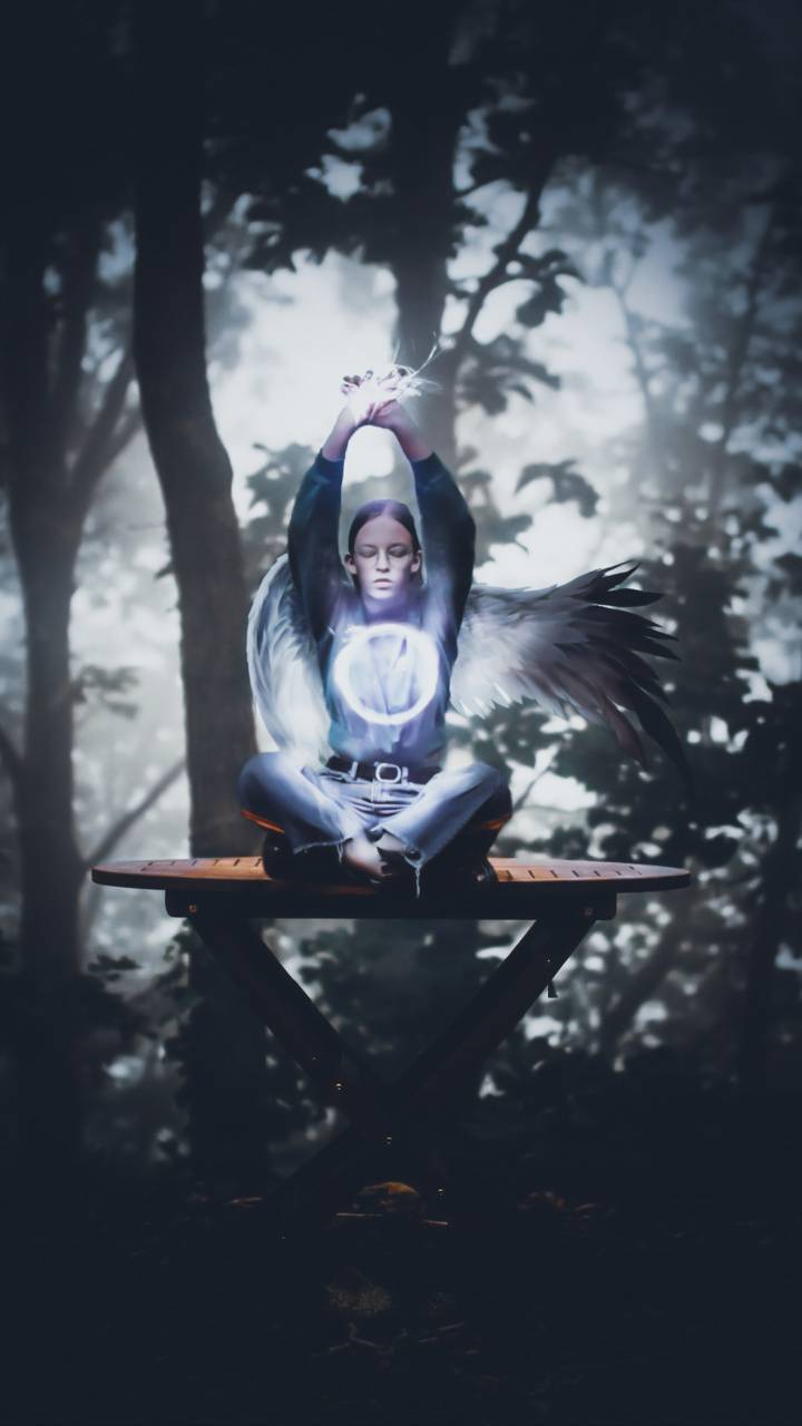 720x1280 Magical Girl wallpaper