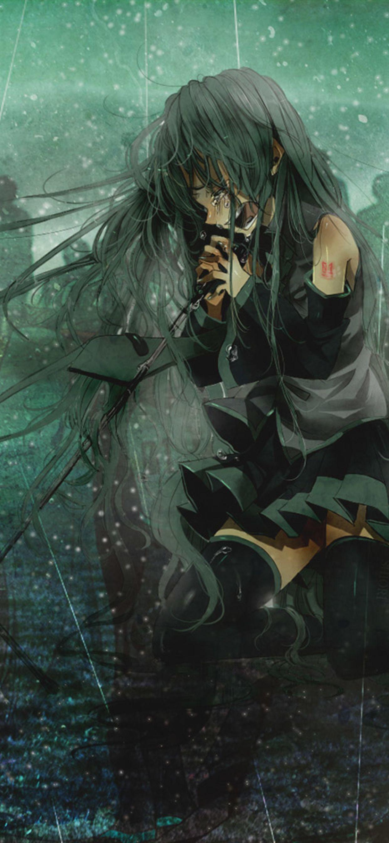 1242x2688 Hatsune Miku Phone Wallpaper
