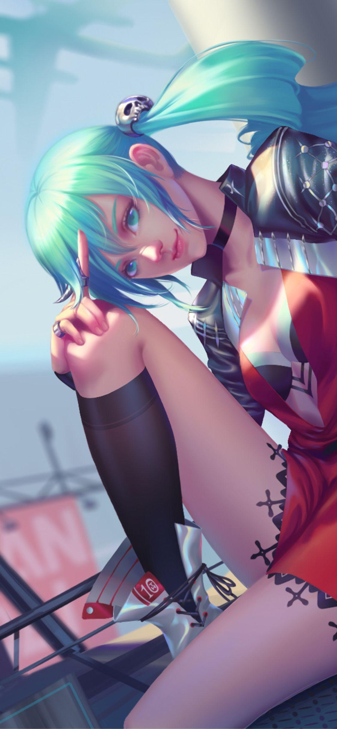 1125x2436 Anime Vocaloid Hatsune Miku Rt iPhone XS, iPhone 10