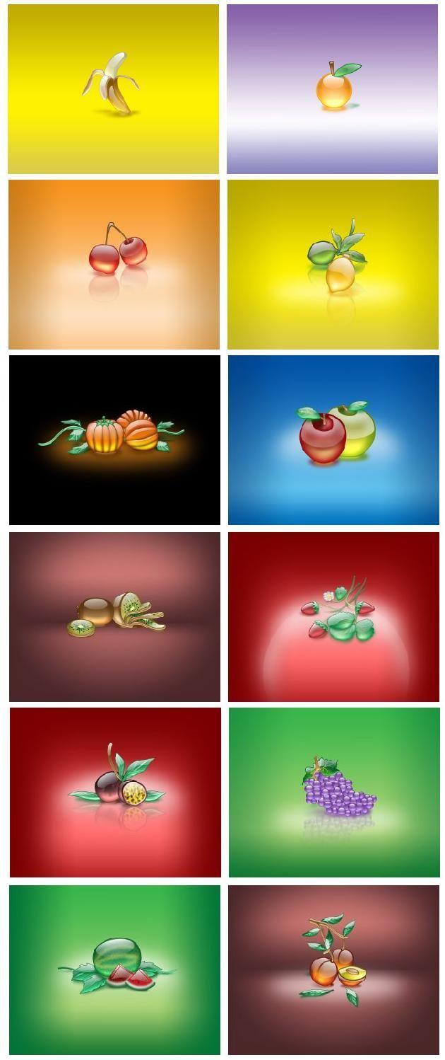 630x1498 3D Fruits Wallpaper Free Download