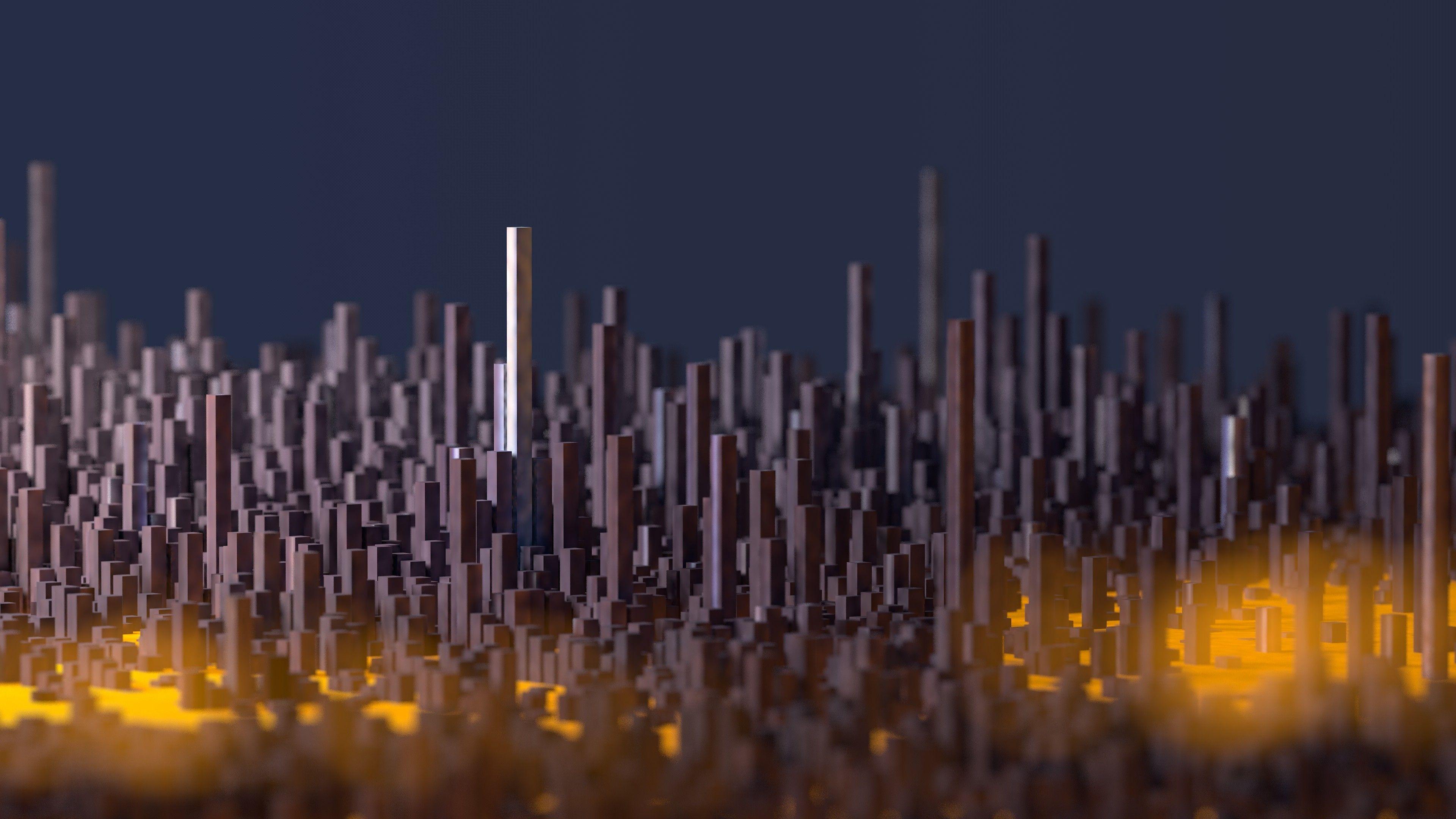 3840x2160 Wallpaper polygons, 3D, 4k, 5k, iphone wallpaper, android wallpaper, abstract, corners, low poly, OS