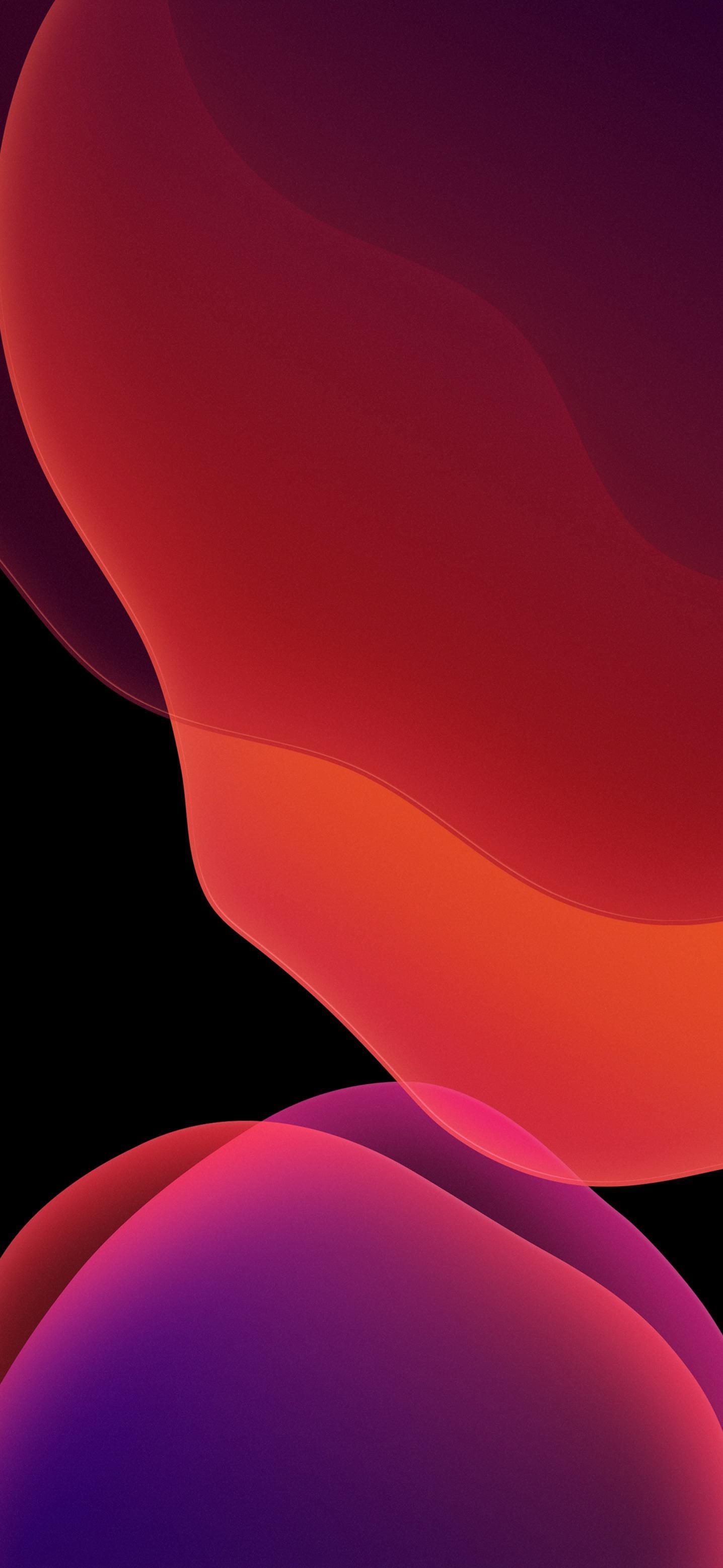 1436x3113 Real iOS 13 Dark wallpaper. iPhone X Wallpaper X
