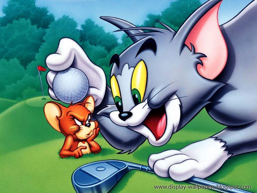 Hình nền 3D Tom và Jerry 1024x768
