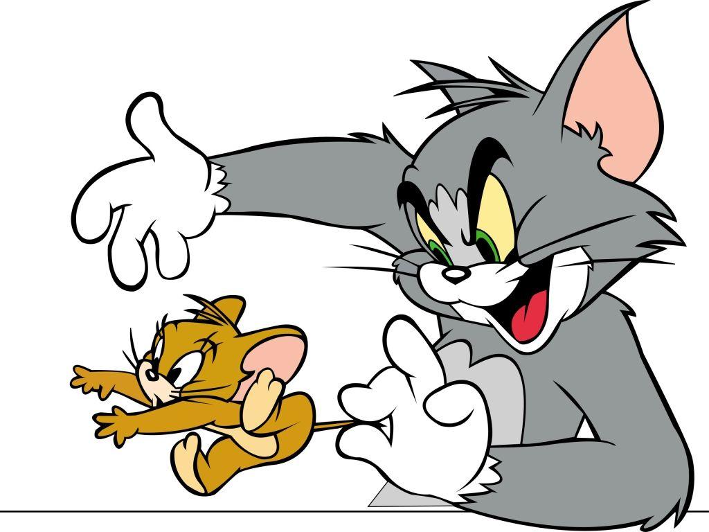 Hình nền hoạt hình Tom và Jerry 1024x768