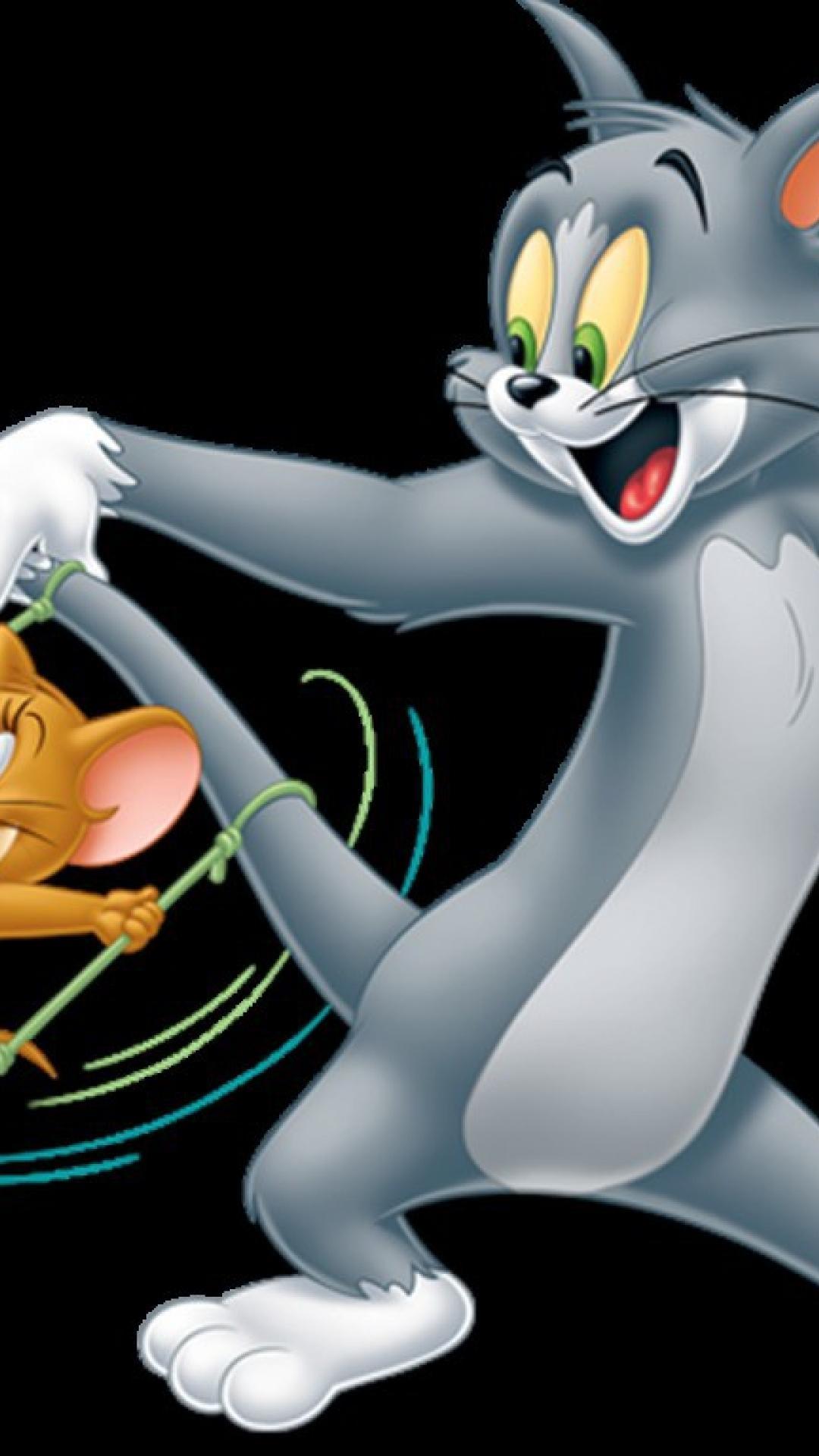 Hình nền tình yêu cổ điển 1080x1920 Tom và Jerry