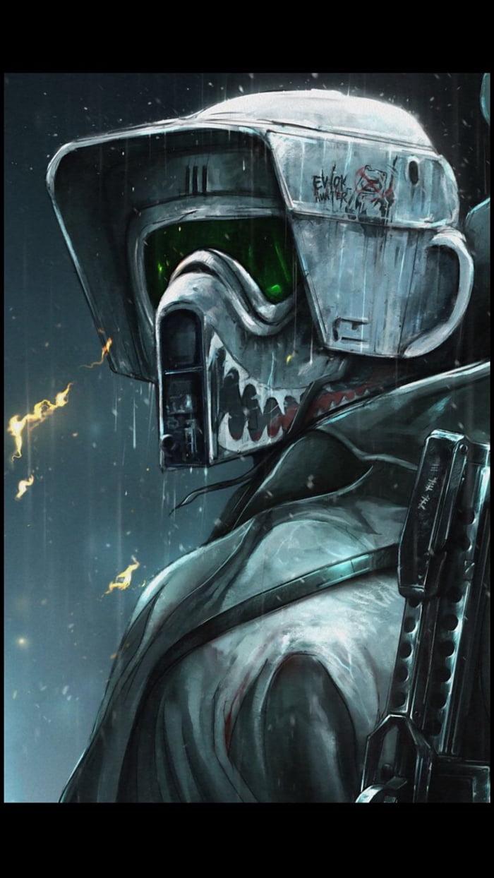 700x1244 Star Wars Scout Trooper Wallpaper