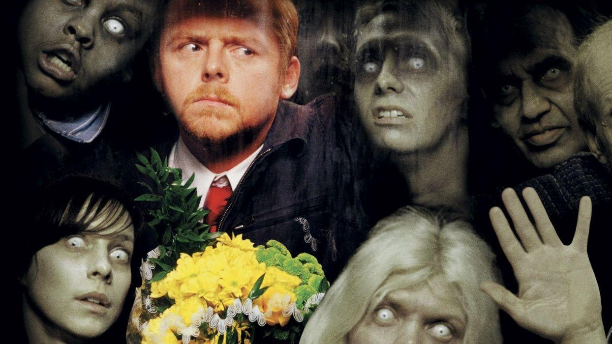 1244x700 SHAUN OF THE DEAD dark horror zombie f wallpaperx1080