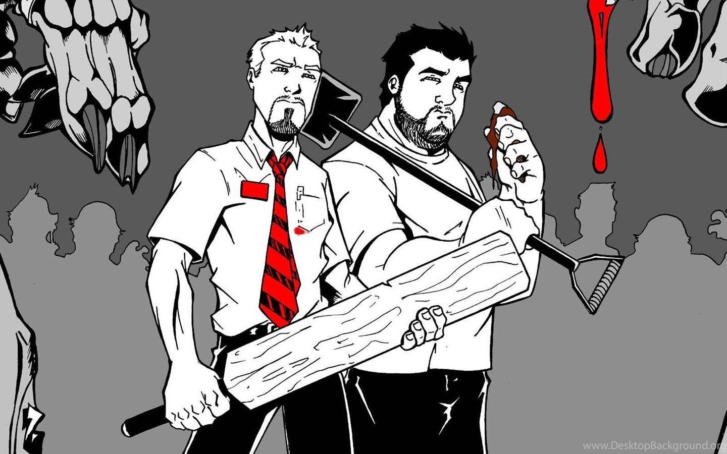 1440x900 Shaun Of The Dead Wallpaper Wallpaper Free Shaun Of The Dead