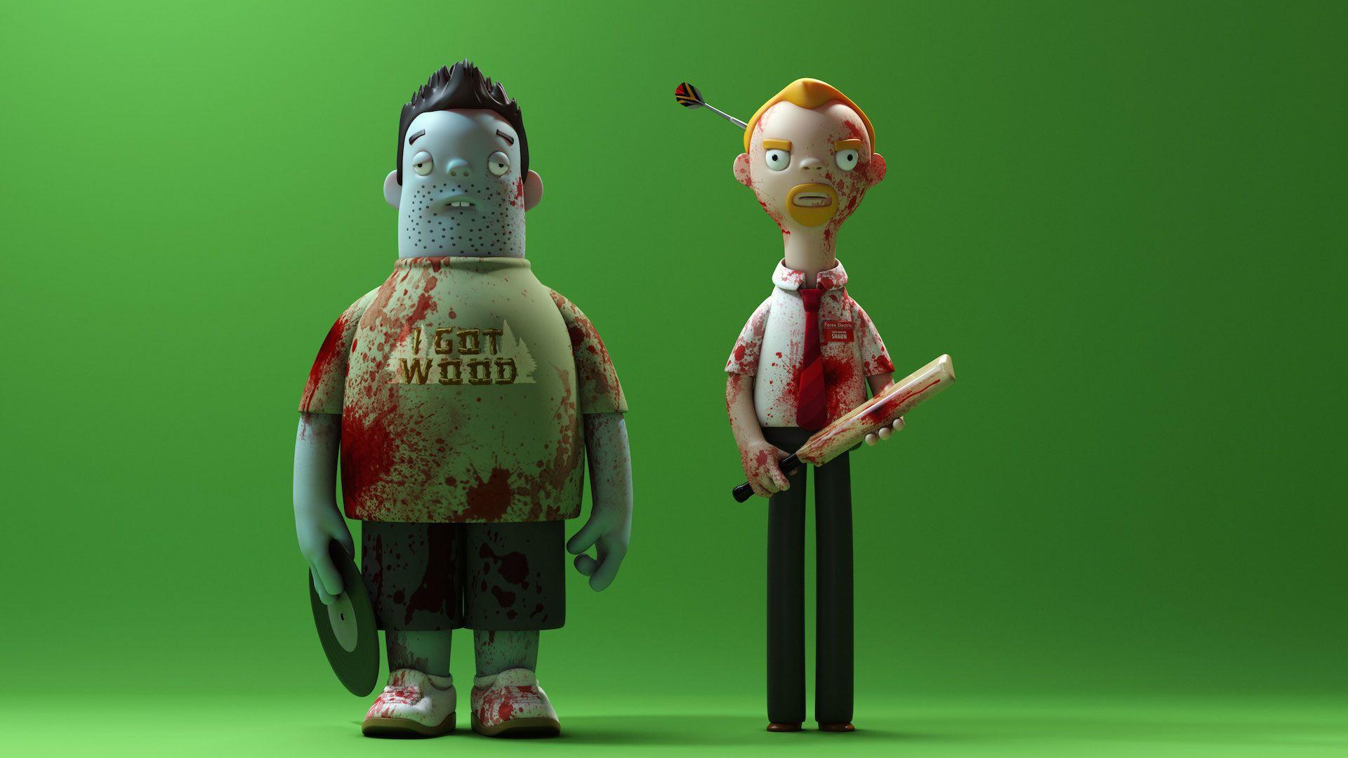 1920x1080 Cornetto Trilogy Wallpaper 1920 X Of The Dead Toy
