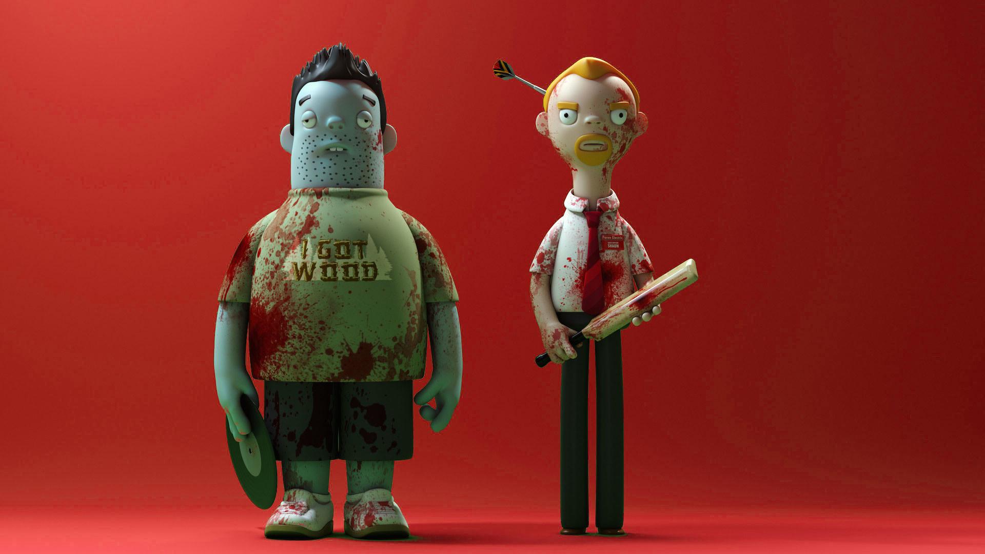 1920x1080 Shaun of the Dead Wallpaper