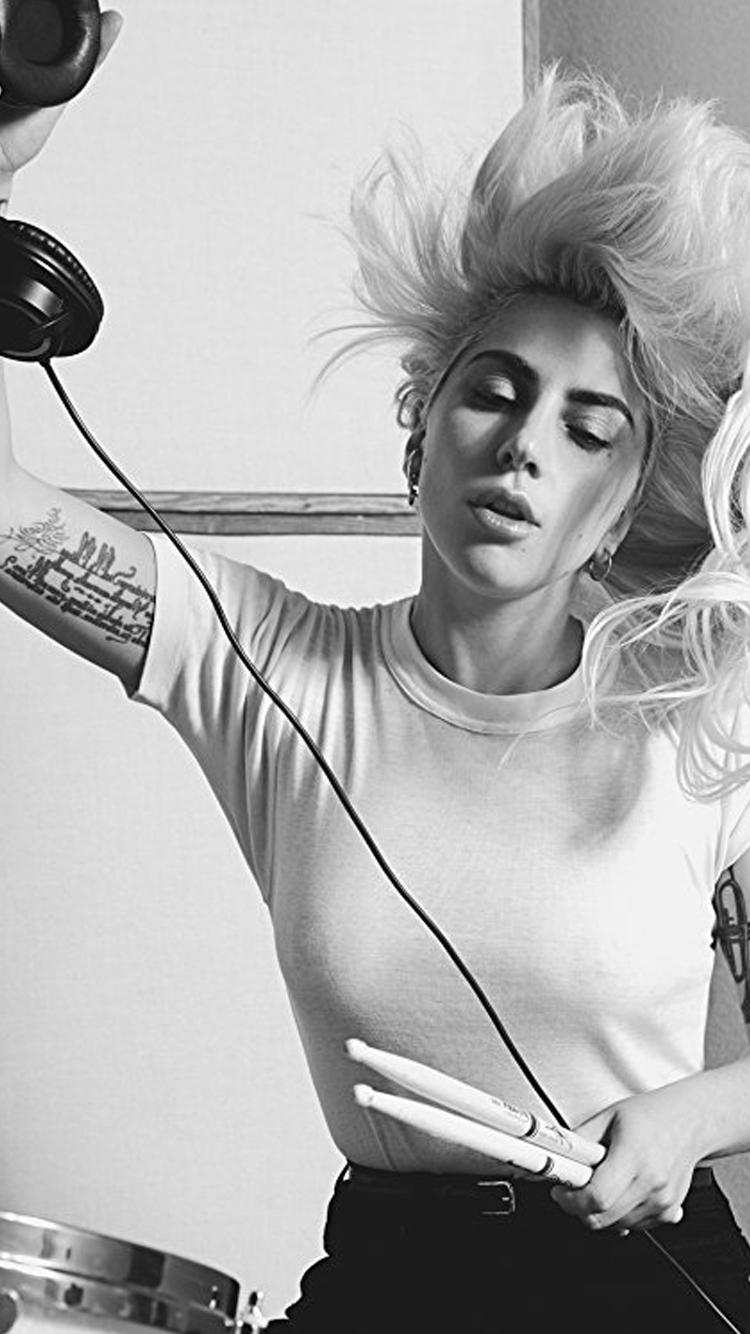 750x1334 Lady Gaga Wallpaper