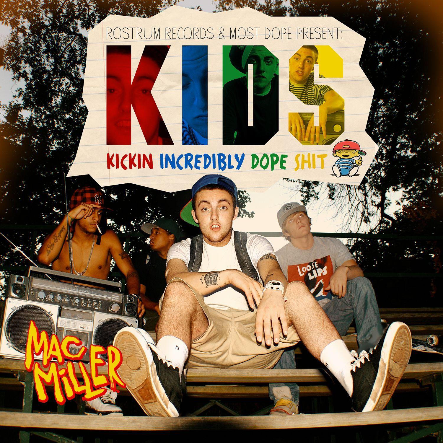 1500x1500 Mac Miller K.I.D.S. Album Art. Cover Art. Mac miller