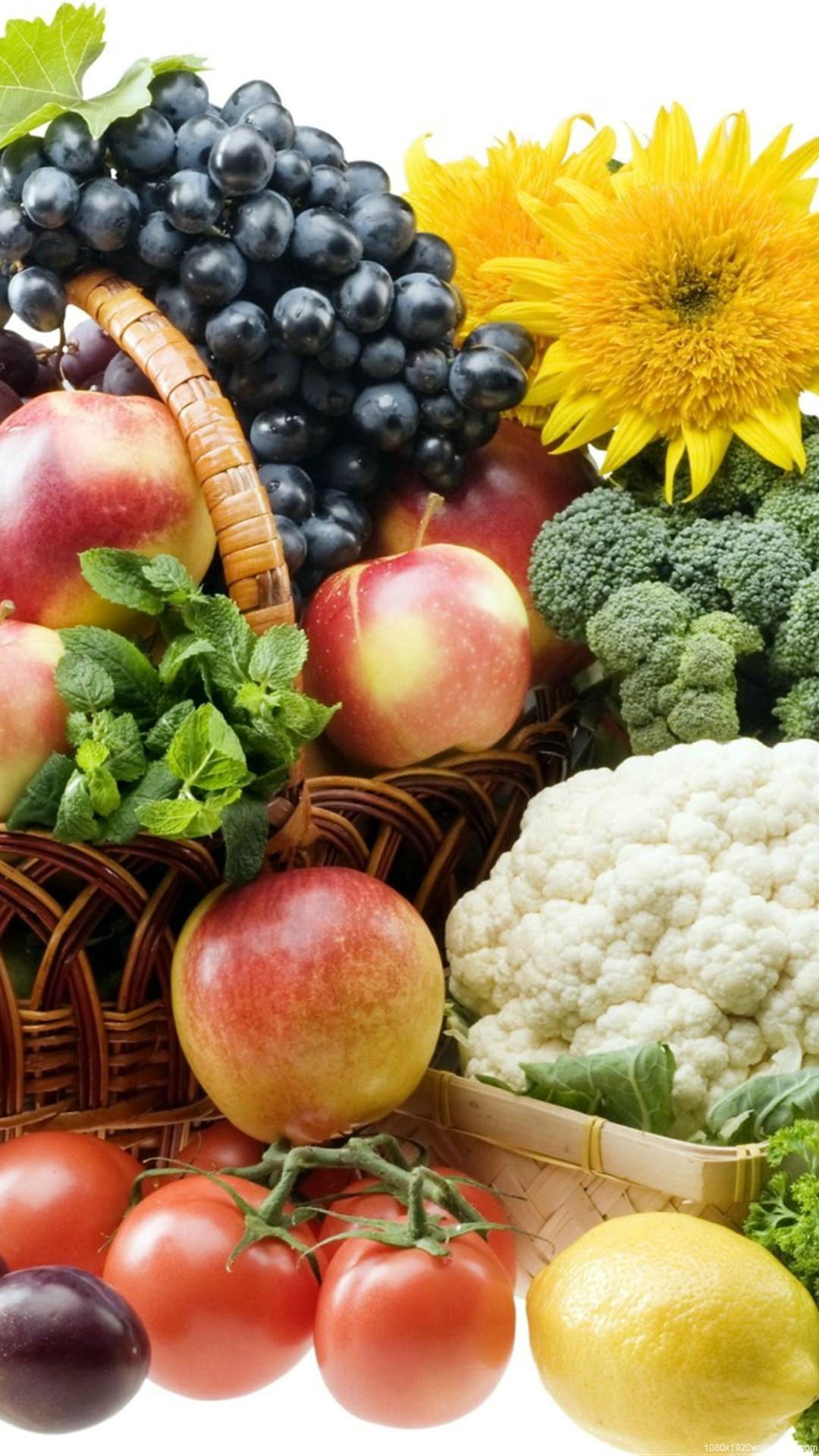 1080x1920 Vegetables Fruit Still Life Food Wallpaper HD