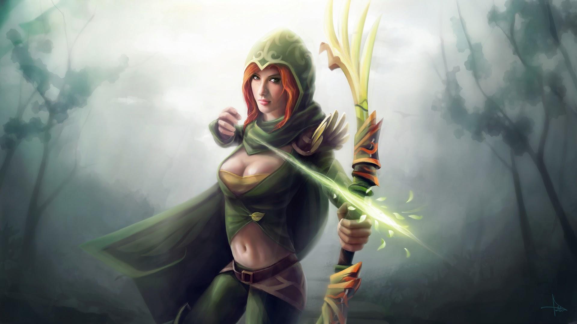 1920x1080 Dota Windrunner Wallpaper. Sylvanas