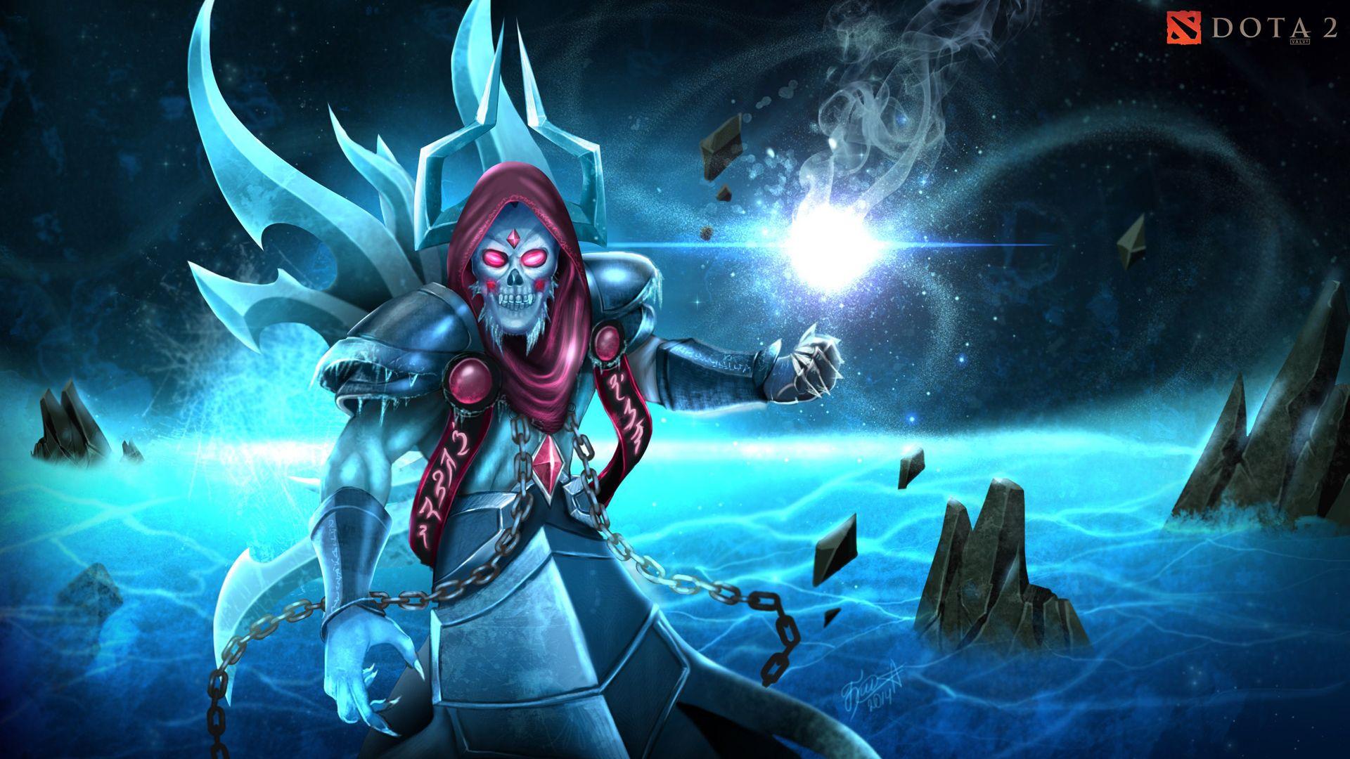 1920x1080 Free download Lich Dota 2 Hero Wallpaper HD [1920x1080]