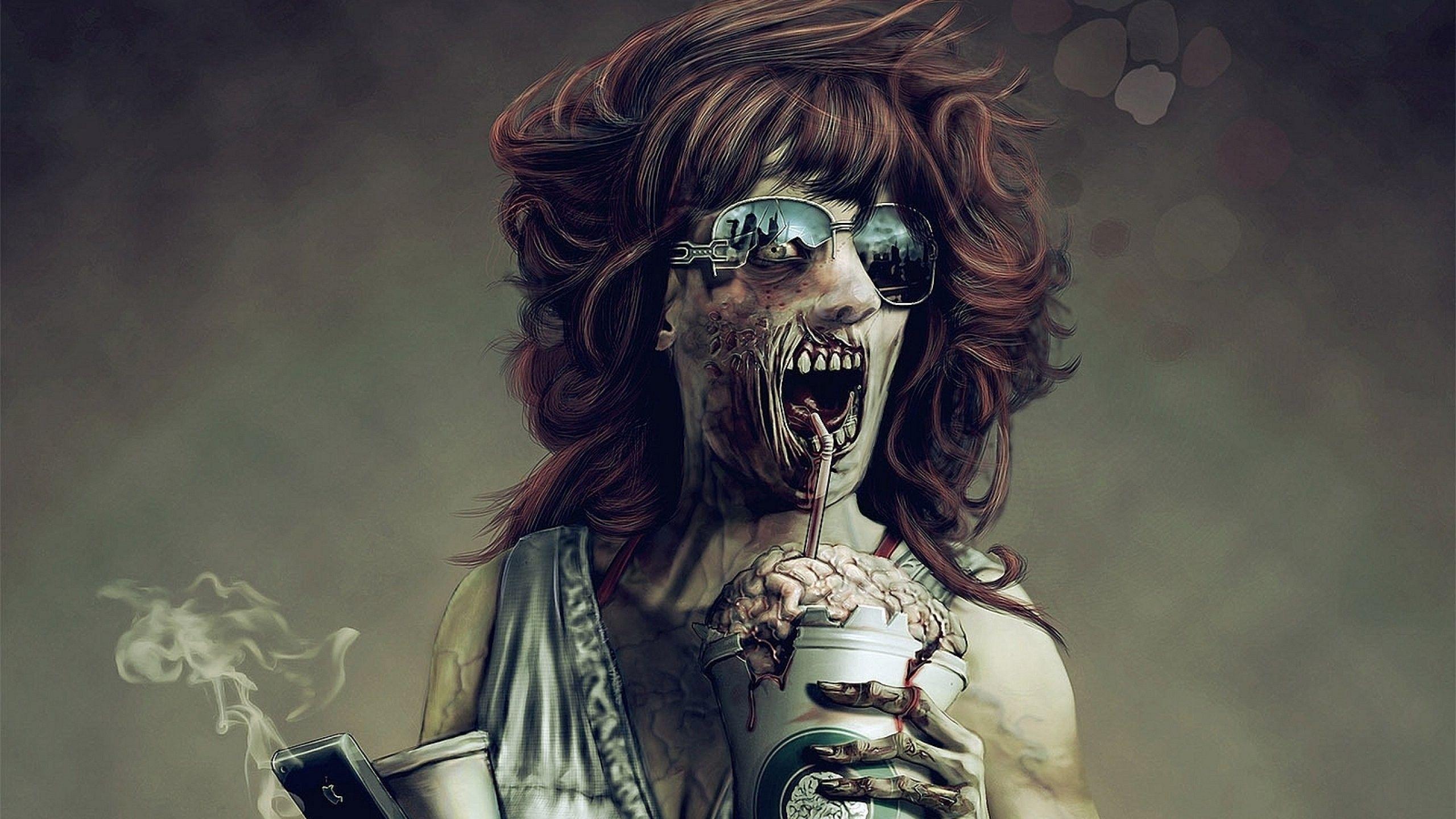 2560x1440 Scary Wallpaper background picture