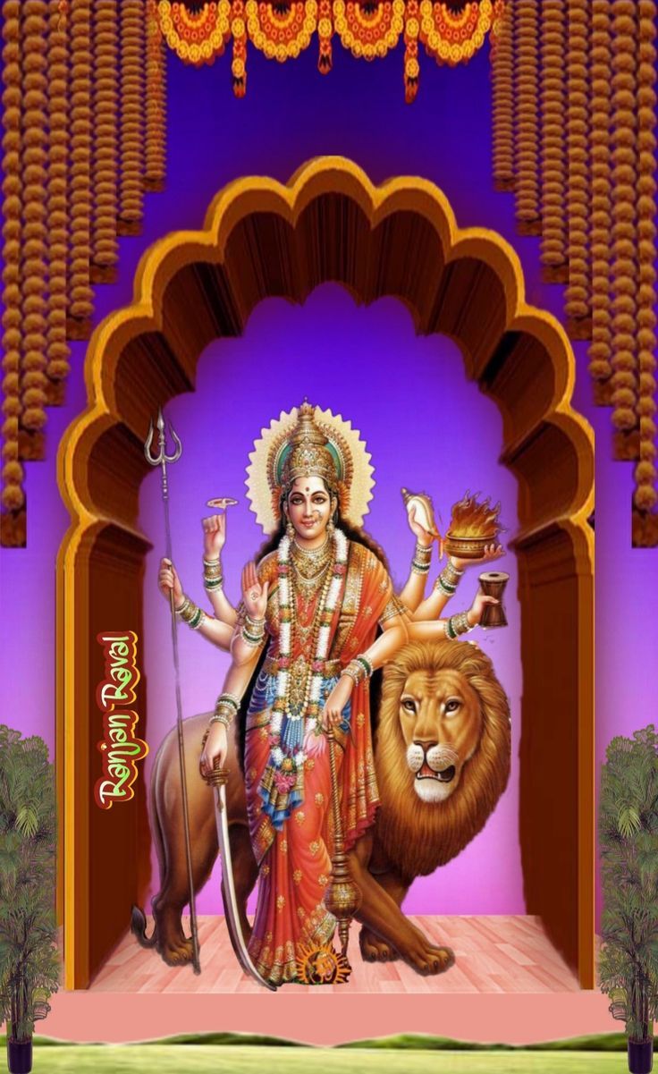 736x1201 Durga ji background. Nava durga image hd, Durga maa background, Shiva wallpaper