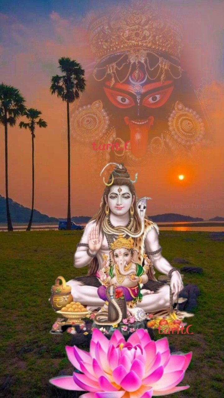 720x1280 Shivshakti HD wallpaper. Shiv durga wallpaper, Shiv kali image, Gods