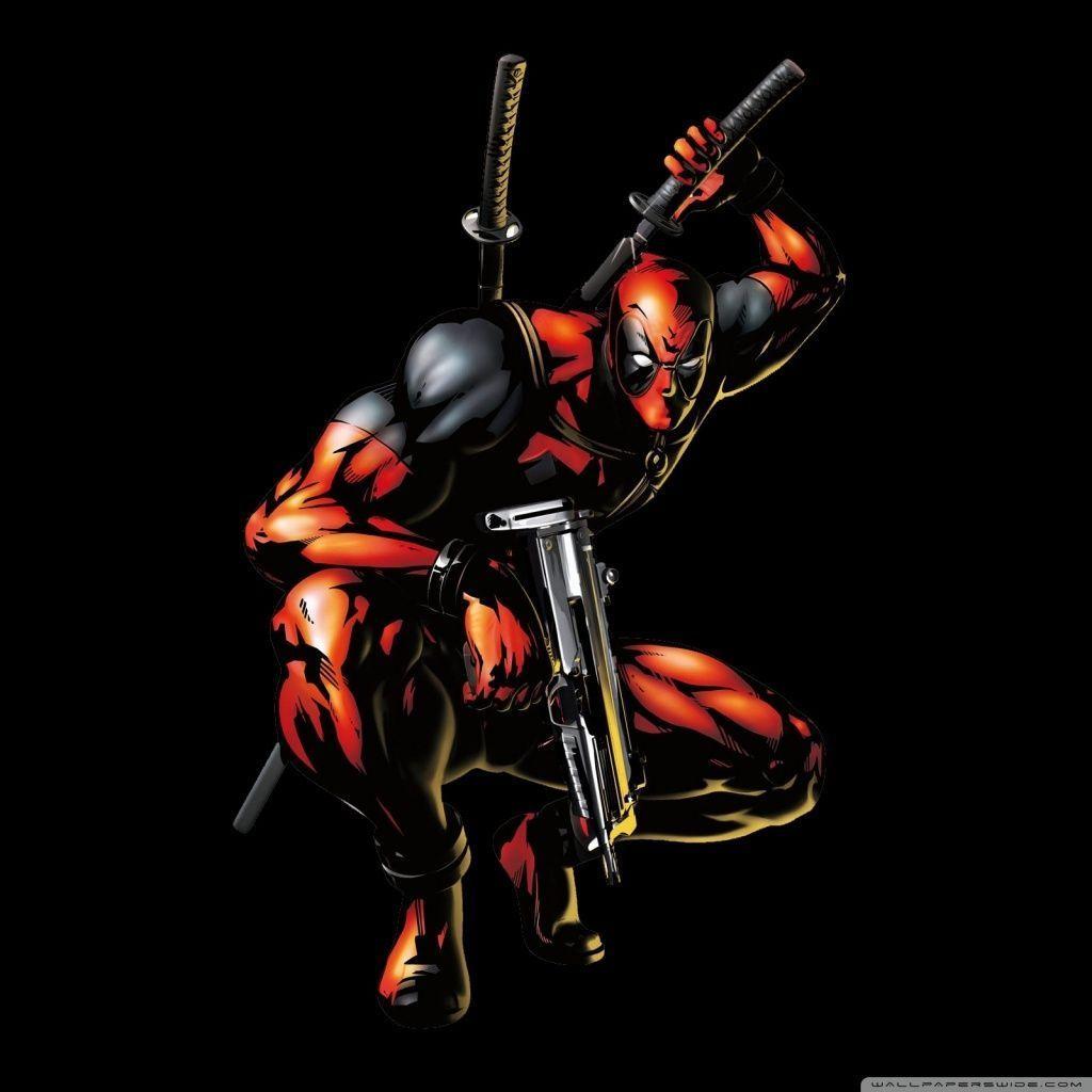 1024x1024 Deadpool Android Wallpaper