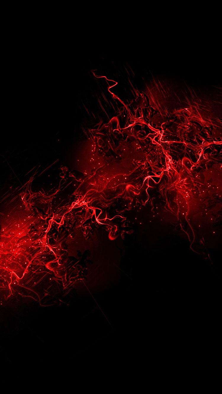 750x1334 Red And Black IPhone Wallpaper