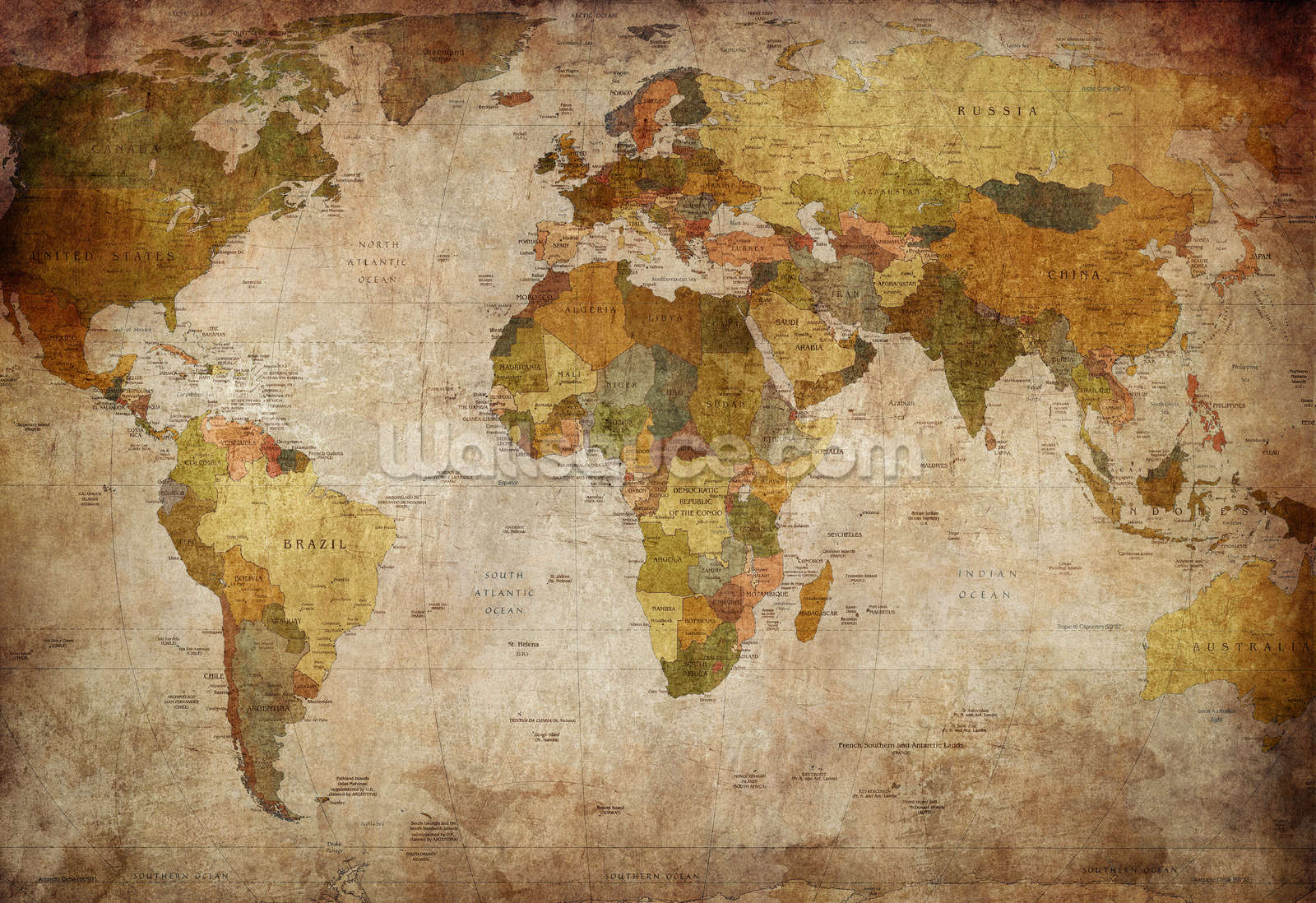 Vintage World Map Wallpapers Top Free Vintage World Map Backgrounds Wallpaperaccess