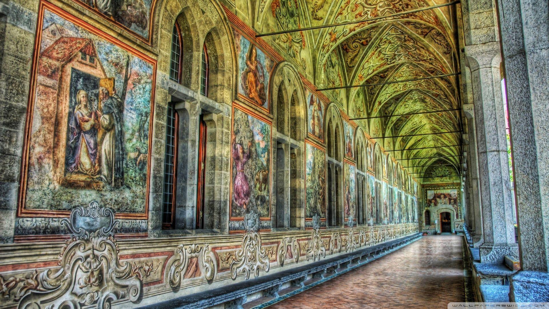 1920x1080 Inside the Castle HDR Ultra HD Desktop Background Wallpaper for 4K