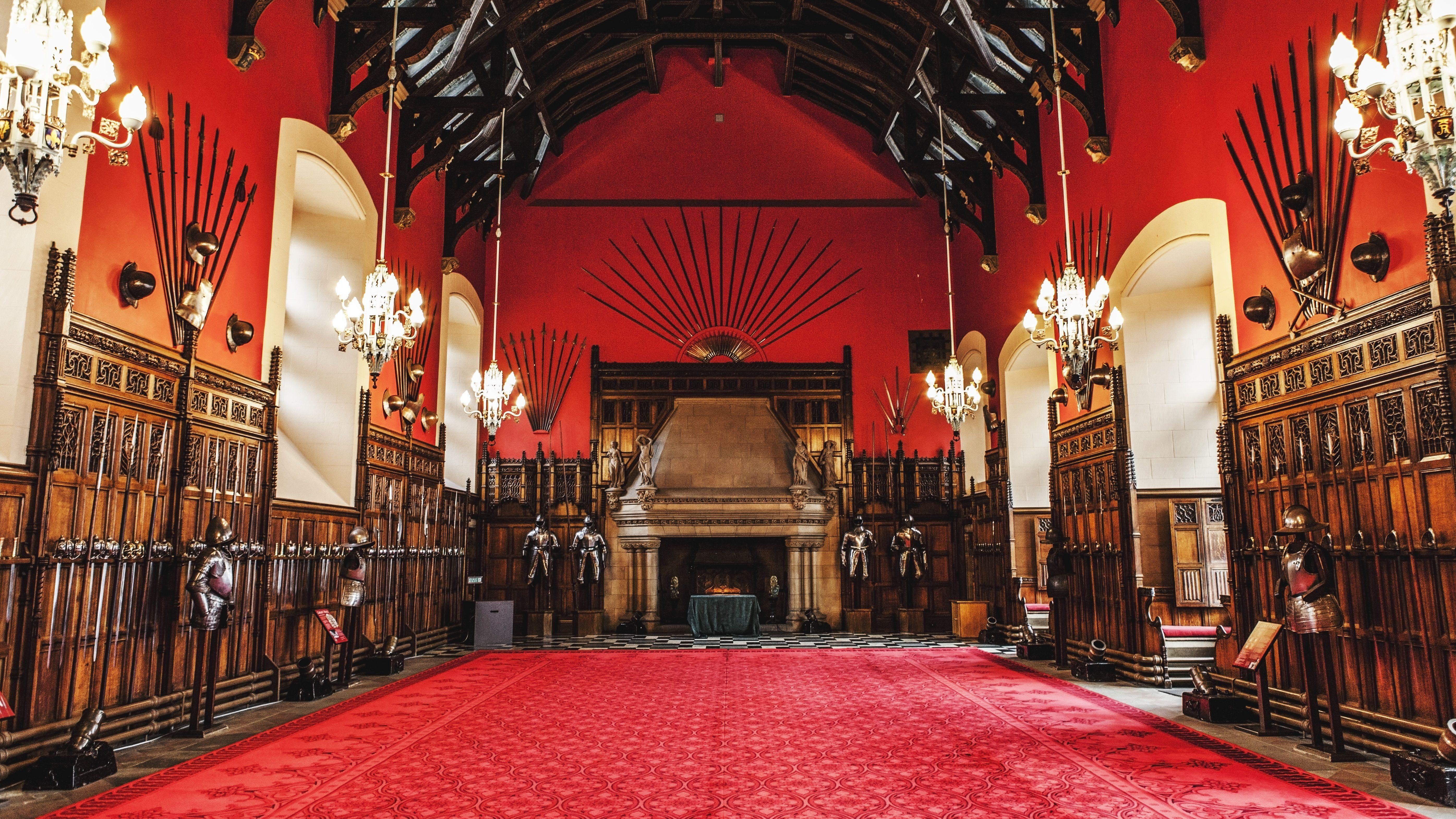 5583x3140 Inside Edinburgh Castle Scotland 5k Retina Ultra HD Wallpaper