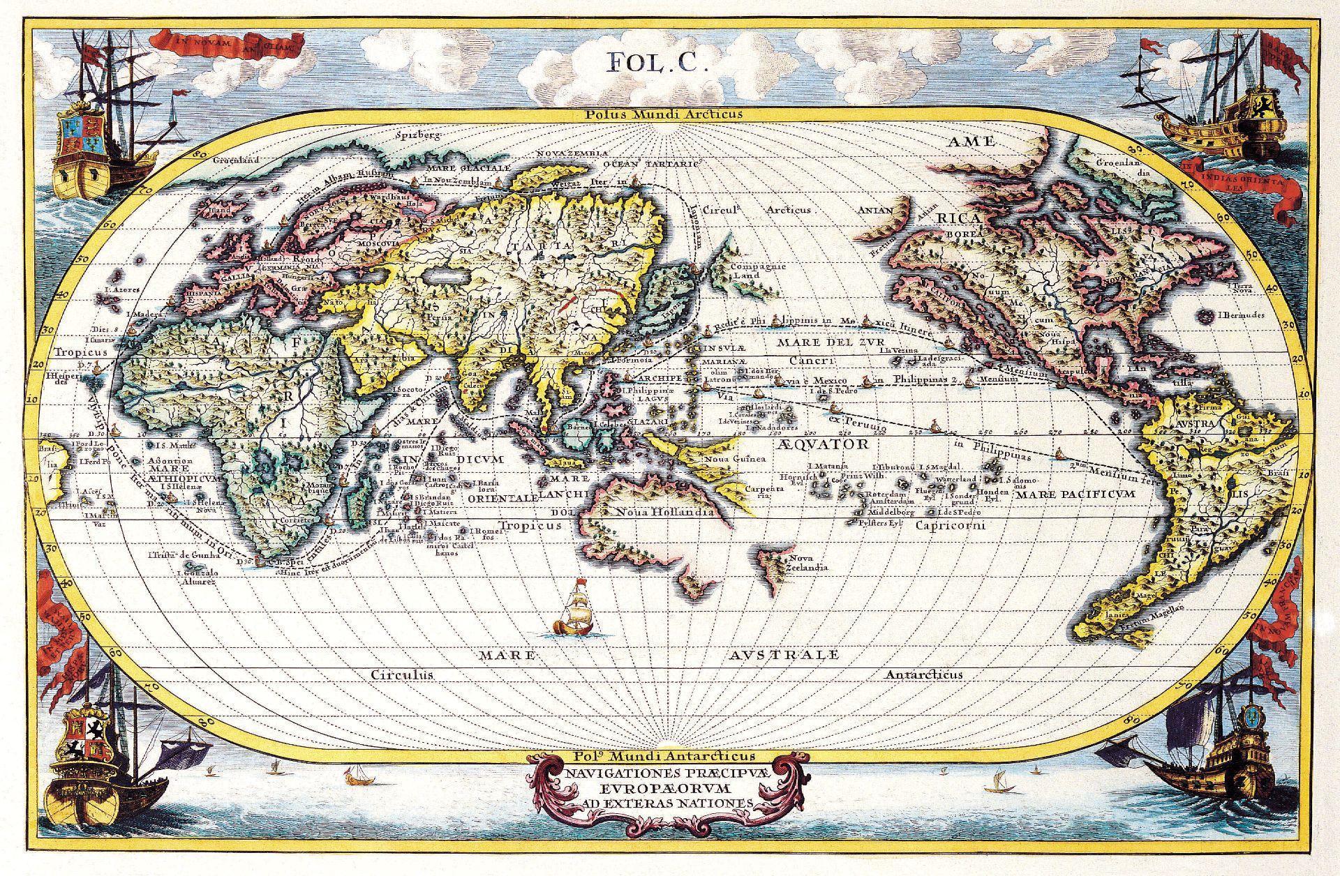1920x1256 Old World Maps Wallpaper for Android