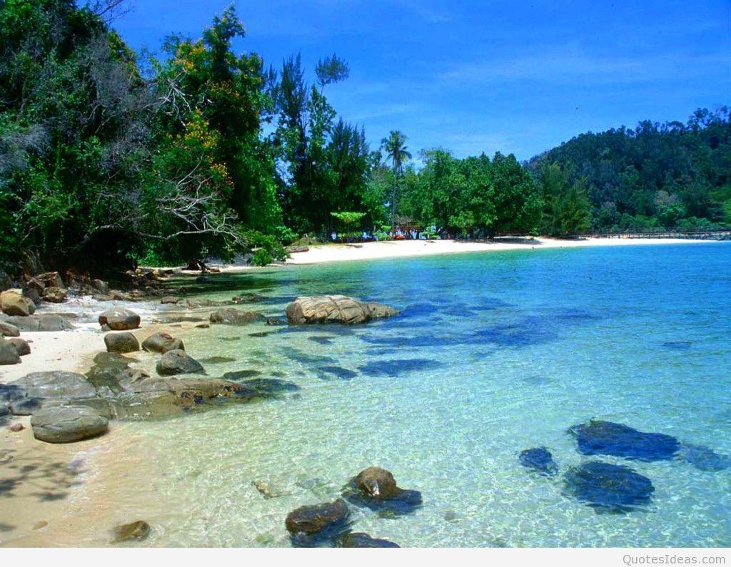 1024x795 Tropical Beach Scenes Wallpaper