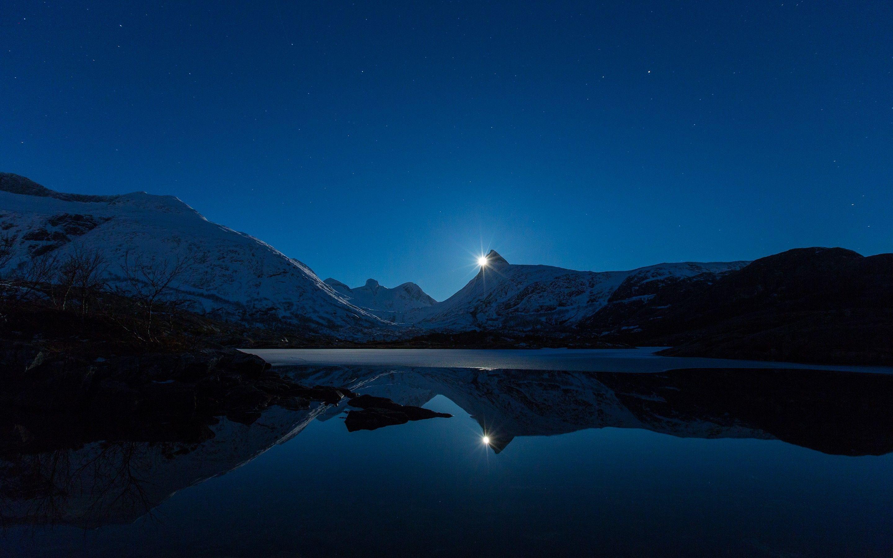 2880x1800 Water Reflection Wallpaper