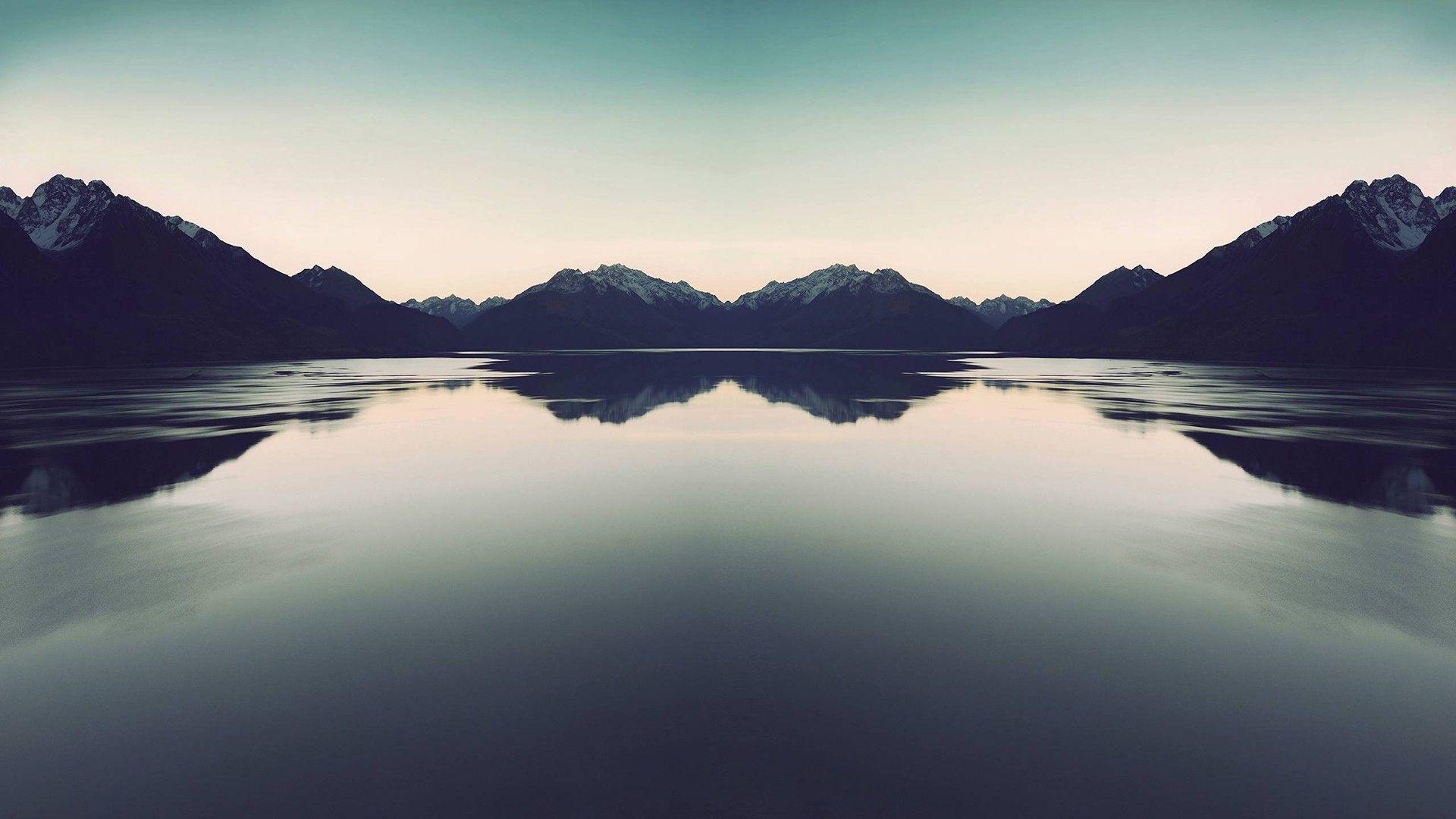1920x1080 Montana, Landscape, Nature, Mountain, Arizona, Water, Lake, Shadow