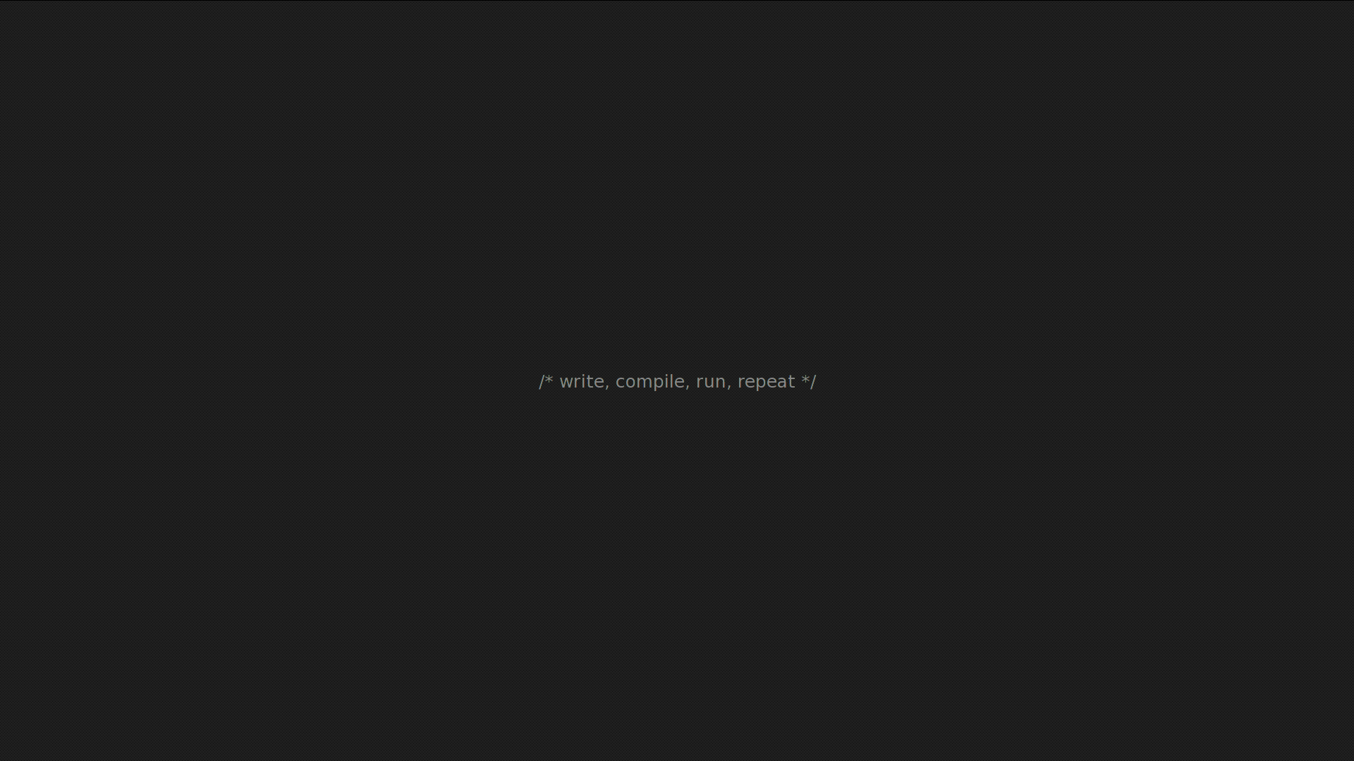 Minimal Dark Coding wallpaper in 360x720 resolution