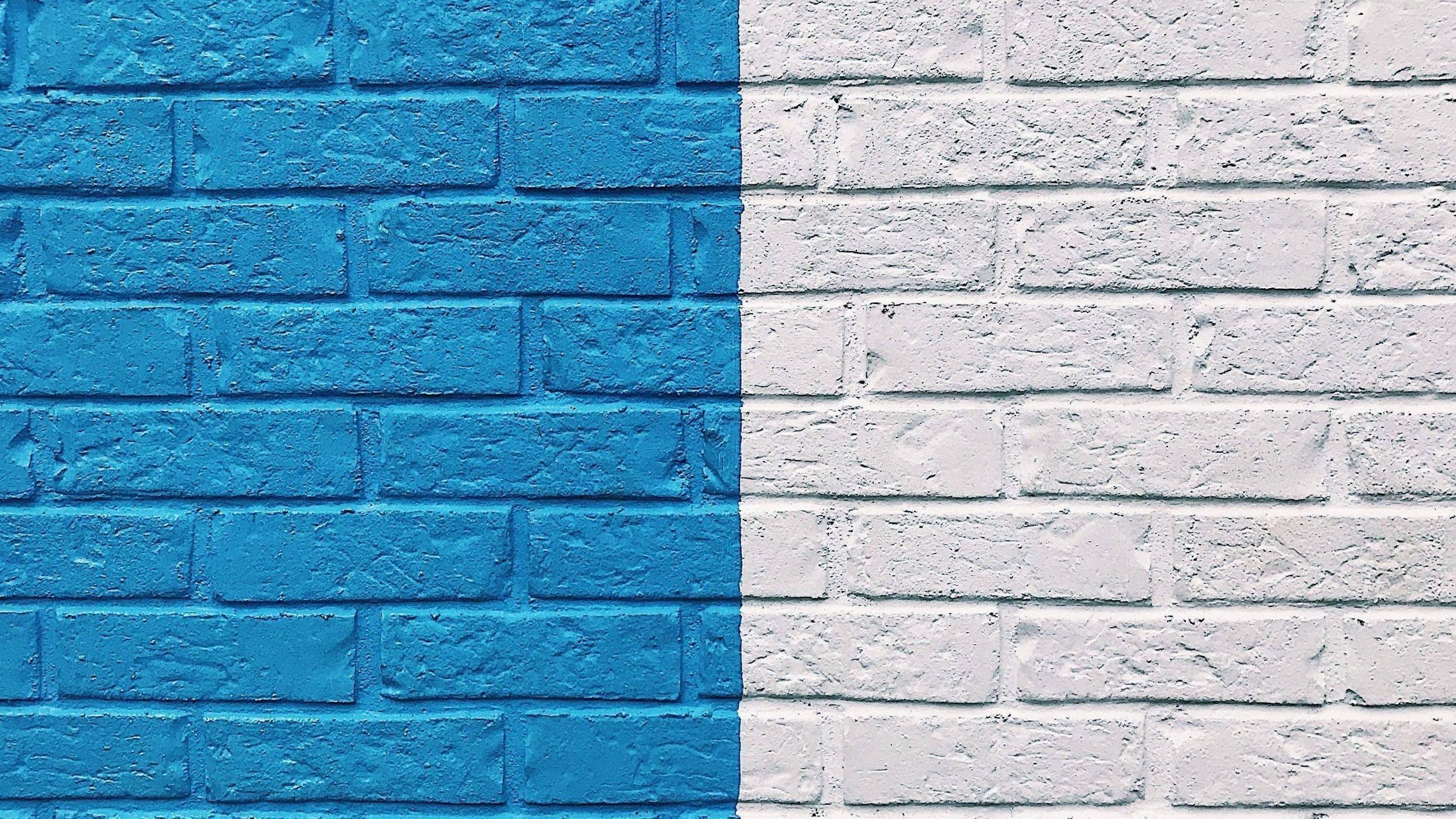 2880x1620 Blue And White HD Wallpaper