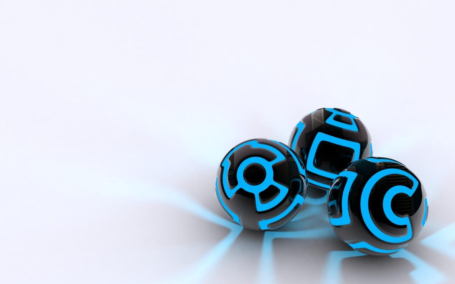 1920x1200 WoowPaper: Background Blue 3D Wallpaper HD