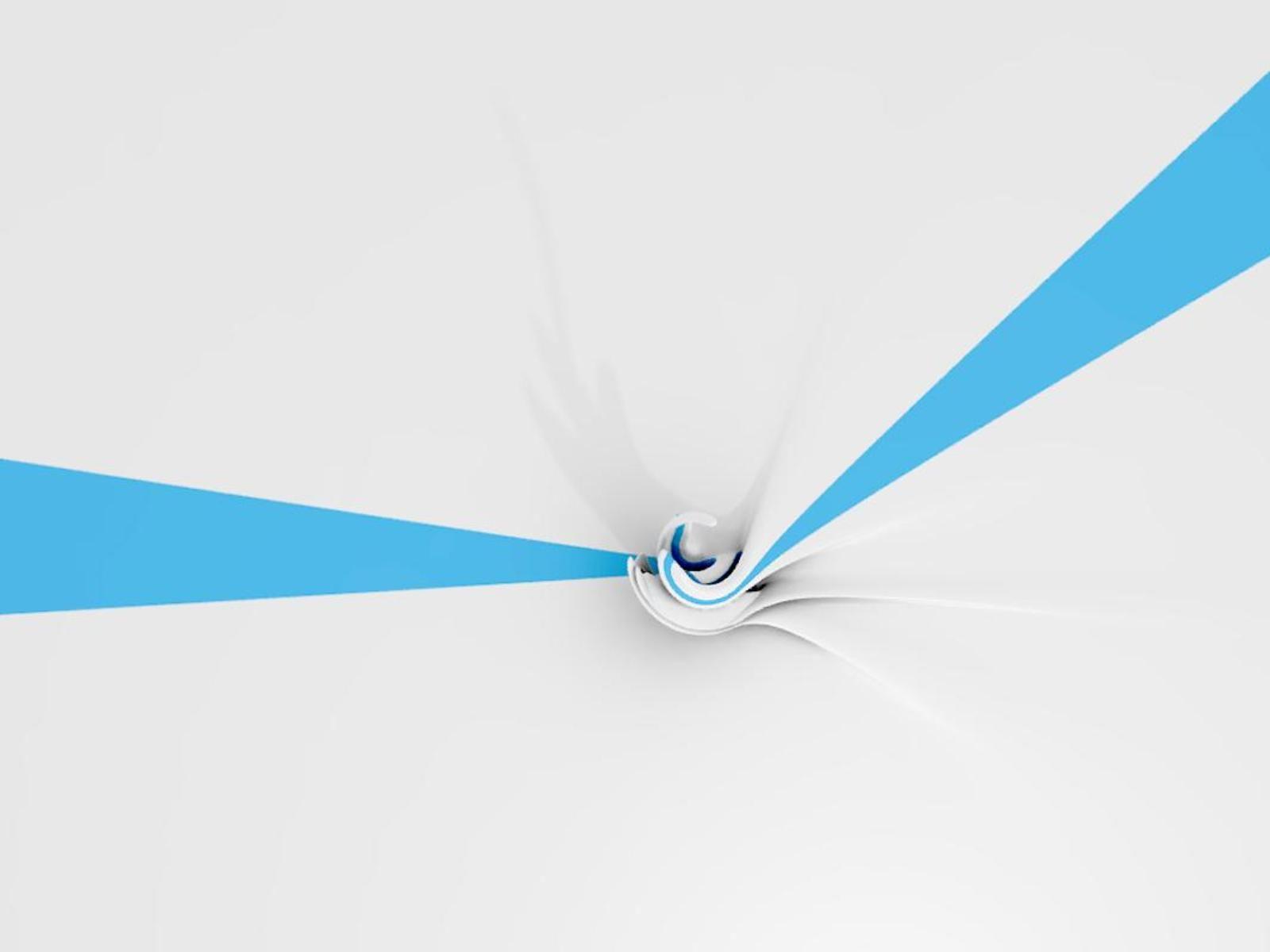 1600x1200 Blue And White Wallpaper