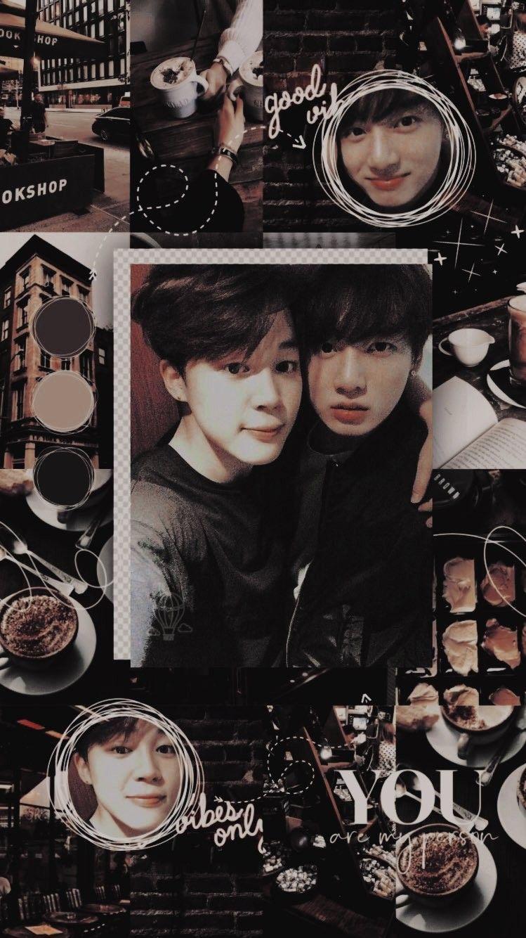 749x1334 Jikook Aesthetic Wallpaper Credits To Twitter Bangtanwpapers