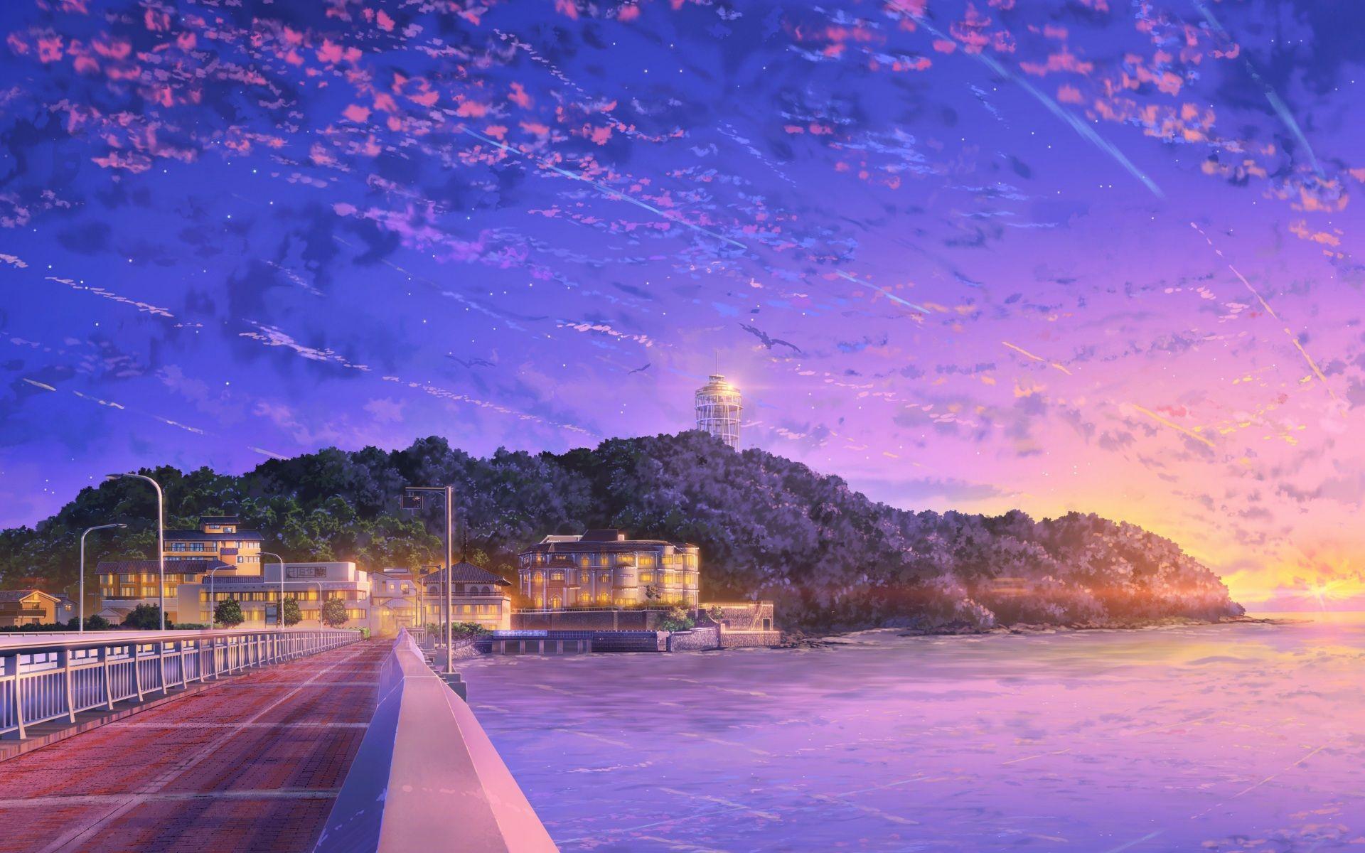 1920x1200 Wallpaper 4k Japan Anime Sky 4k Wallpaper, Anime Wallpaper, HD