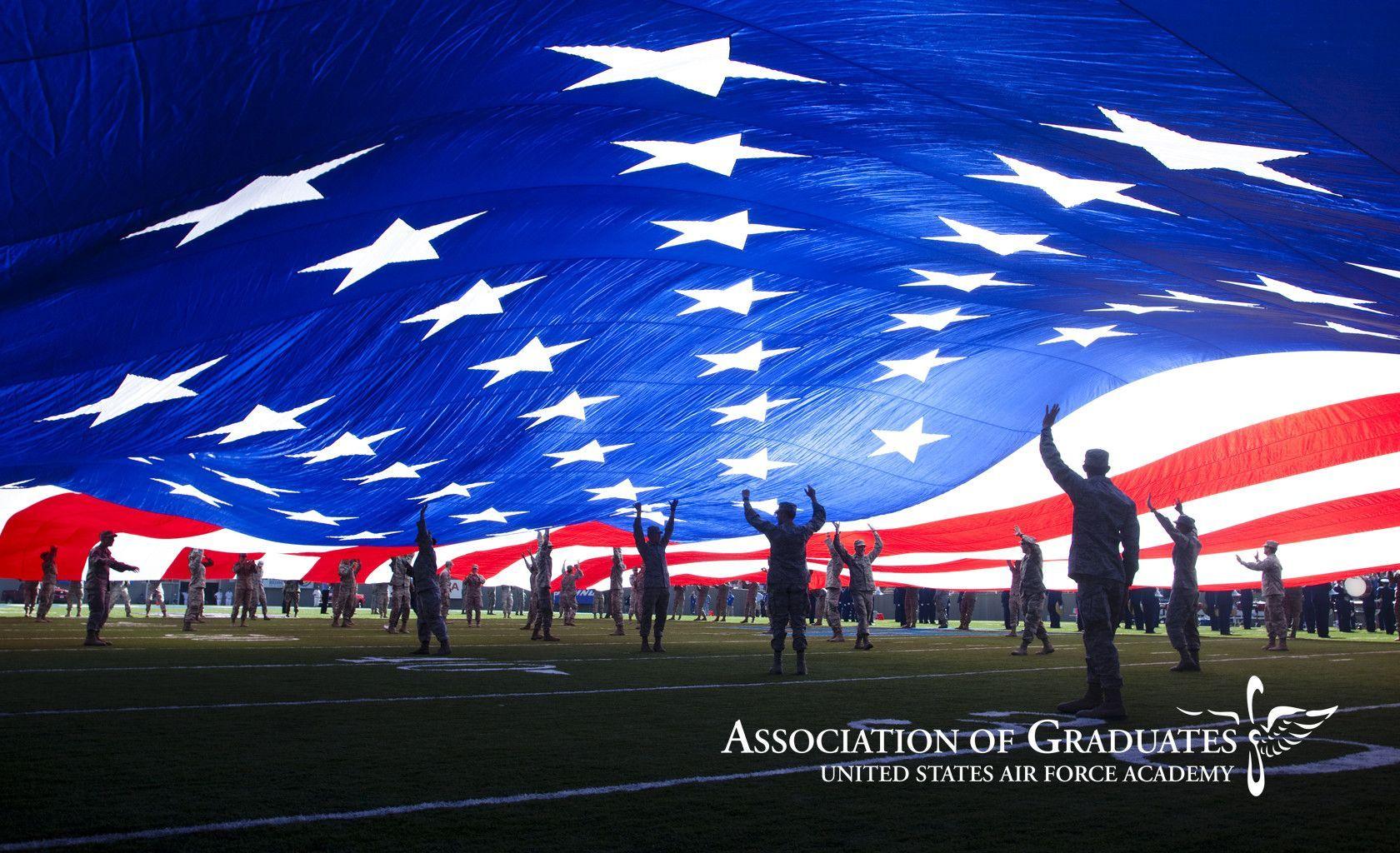 1680x1024 Air force logo wallpaper