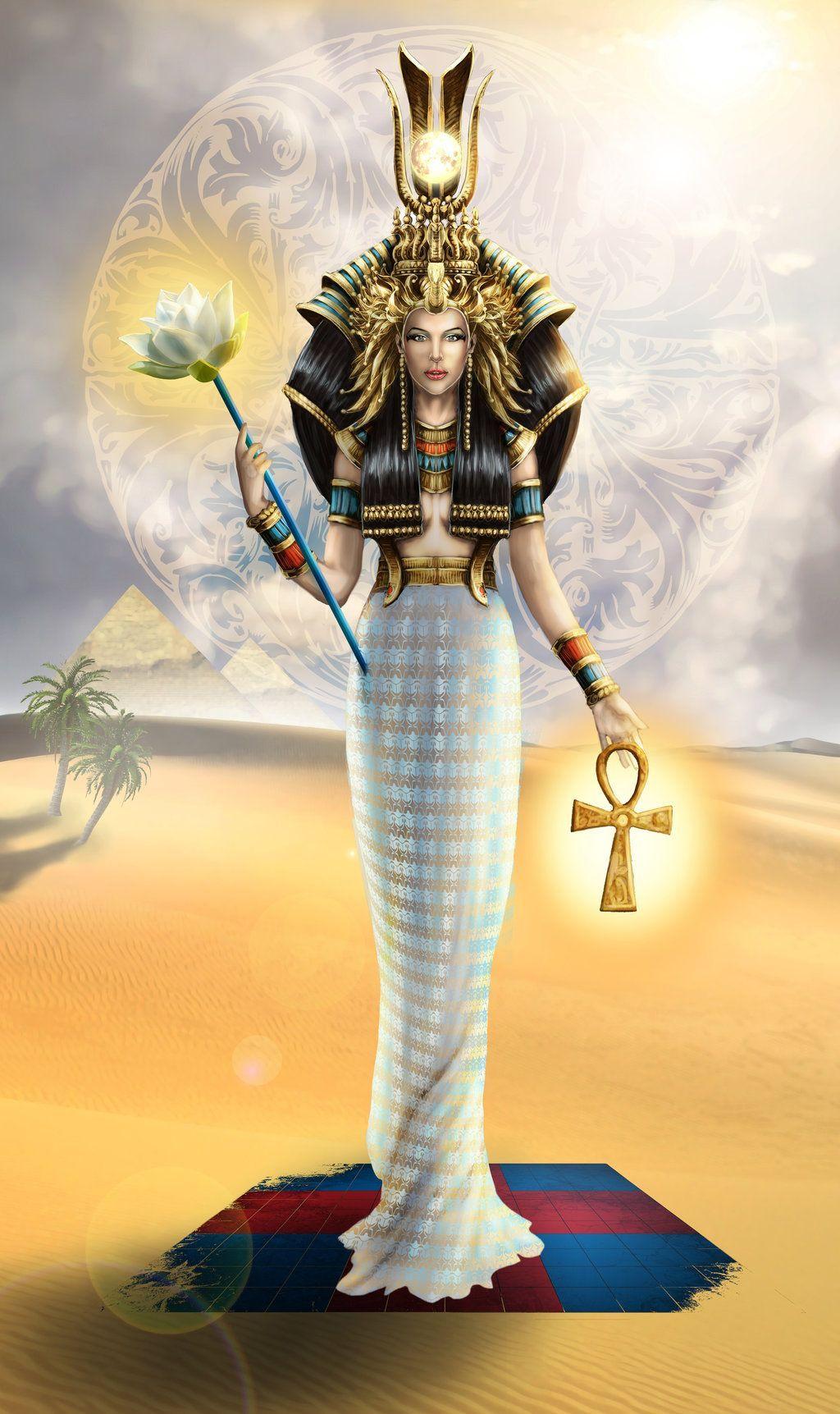 1024x1723 Egyptian Goddess Isis Wallpaper