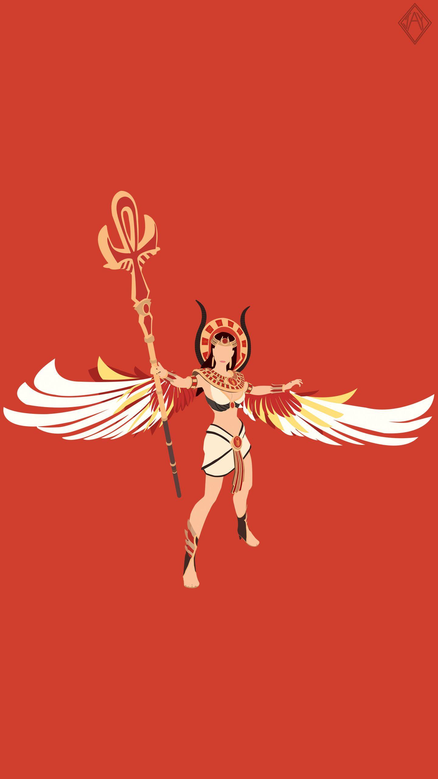 1440x2560 Smite. Medusa Minimalist Wallpaper, Jay R