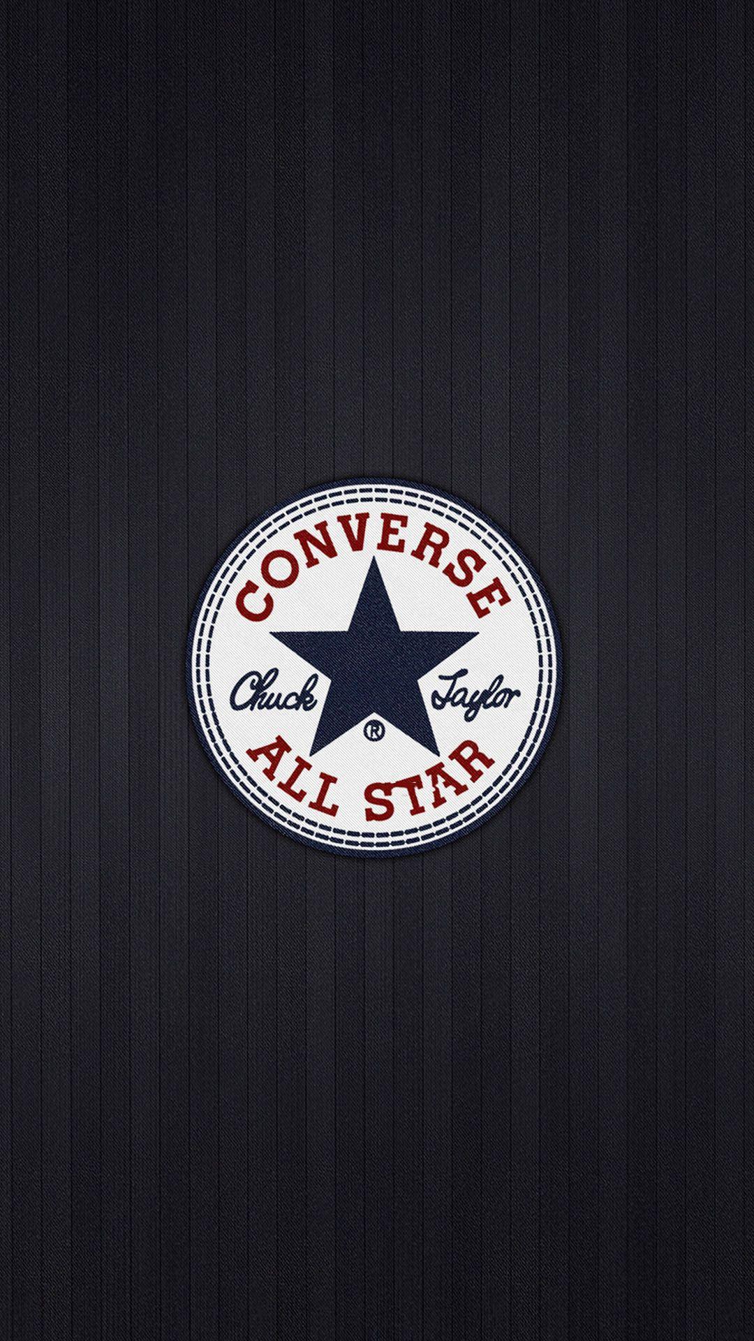1080x1920 Converse All Star Chuck Taylor Logo Android Wallpaper free download
