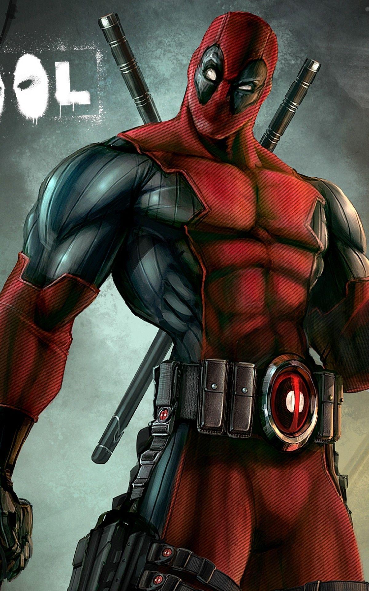 1200x1920 Download 1200x1920 Deadpool, Marvel, Comics Wallpaper for Asus
