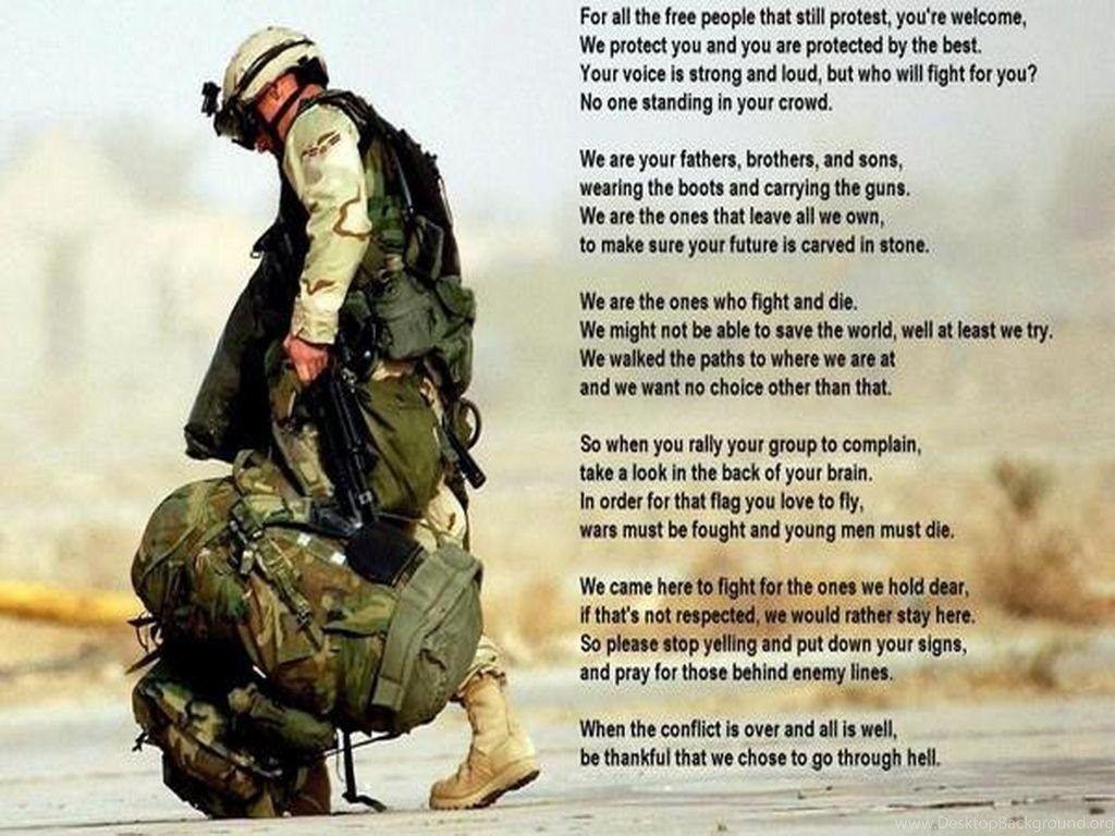 Soldier Quotes Wallpapers - Top Free Soldier Quotes Backgrounds -  WallpaperAccess