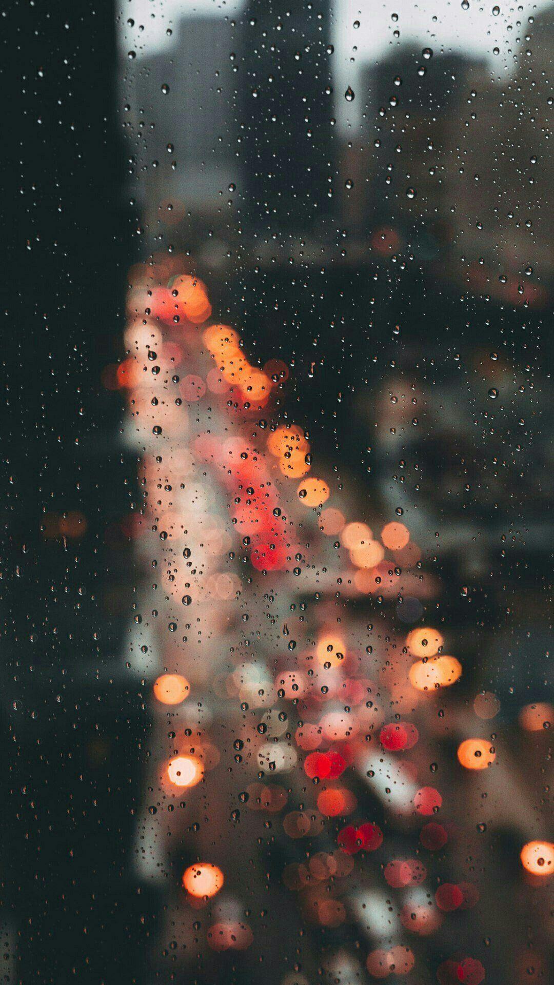Rain Drop Phone Wallpaper  006