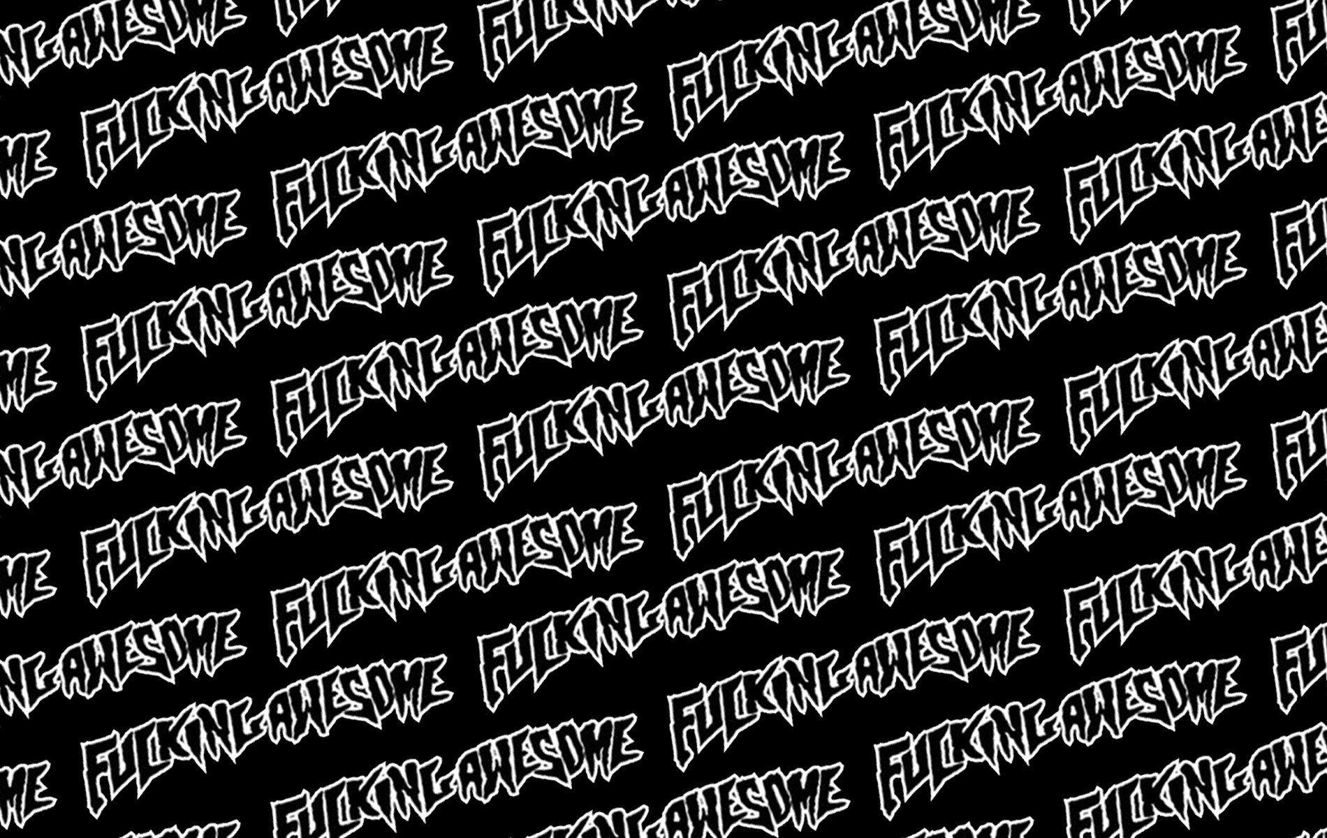 1900x1200 Supreme Wallpaper HD Black And White