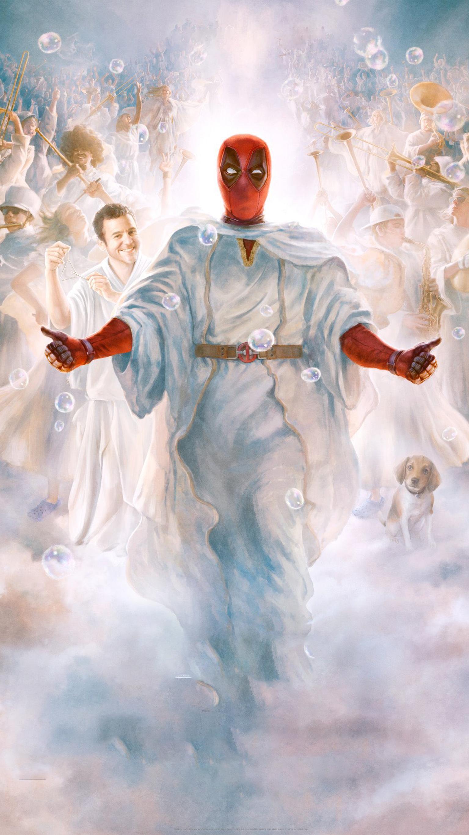 1536x2732 Once Upon a Deadpool (2018) Phone Wallpaper