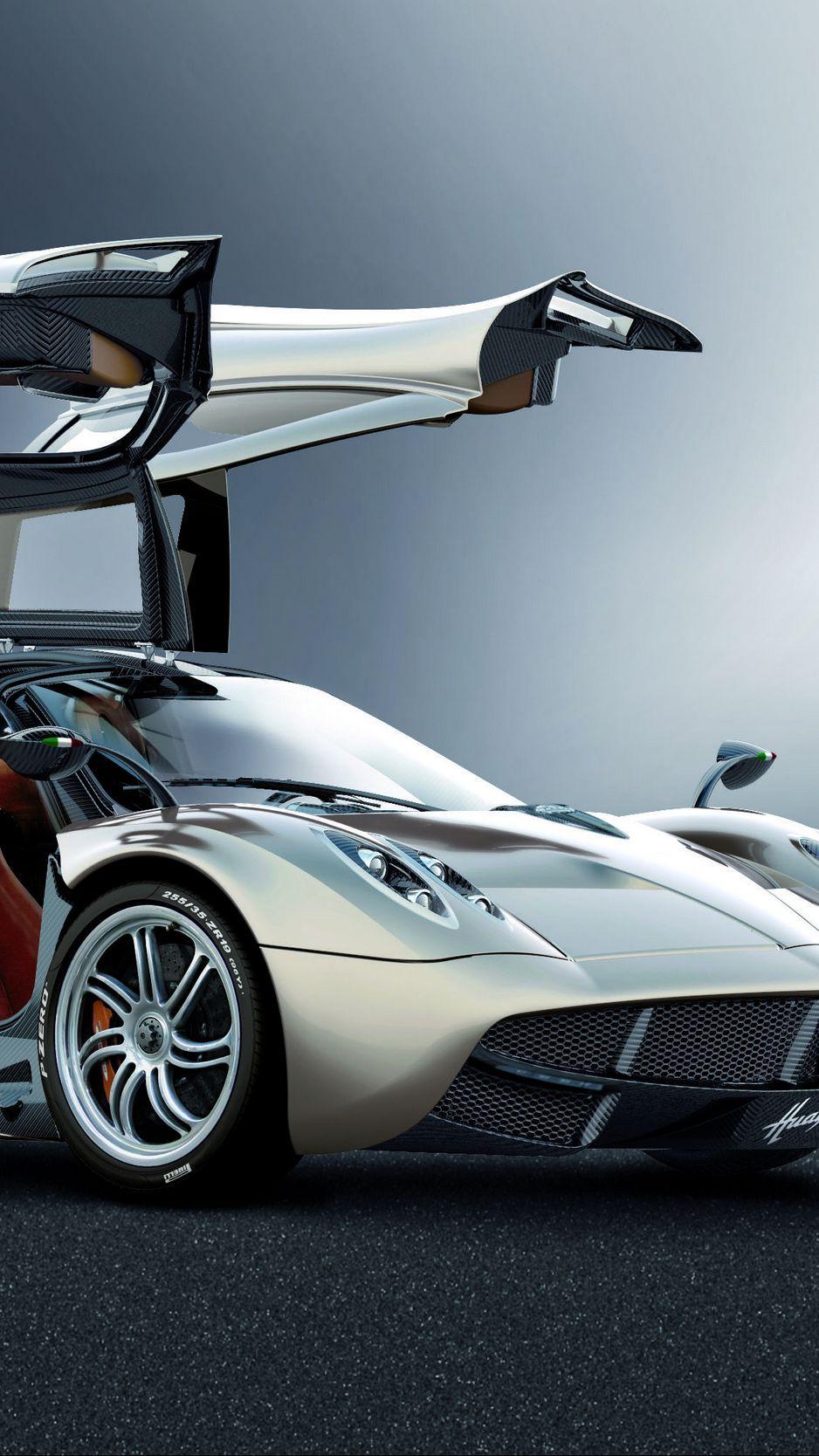938x1668 Download wallpaper 938x1668 pagani, pagani huayra, side view, car
