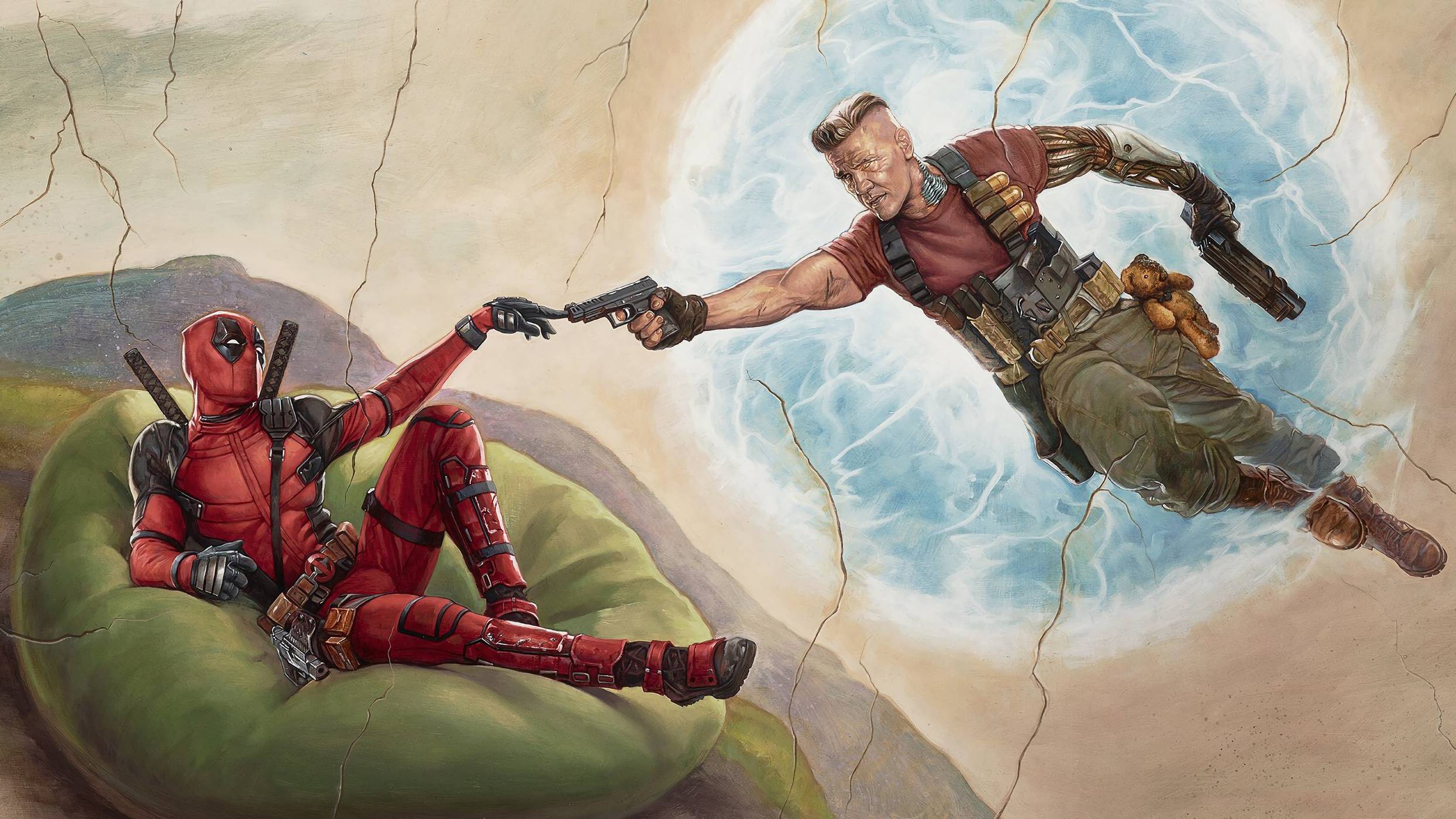 2489x1400 Deadpool 2 HD Desktop