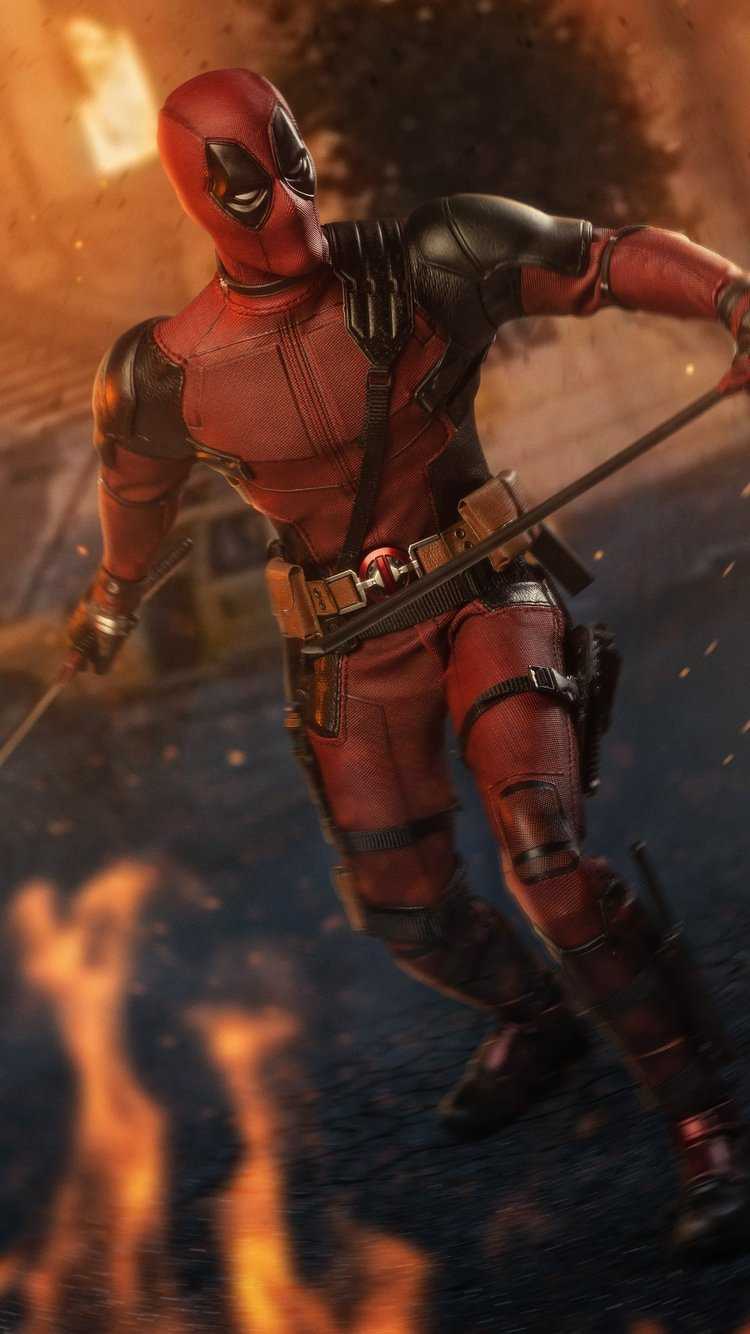 750x1334 Deadpool 4K New HD Wallpaper (750x1334)